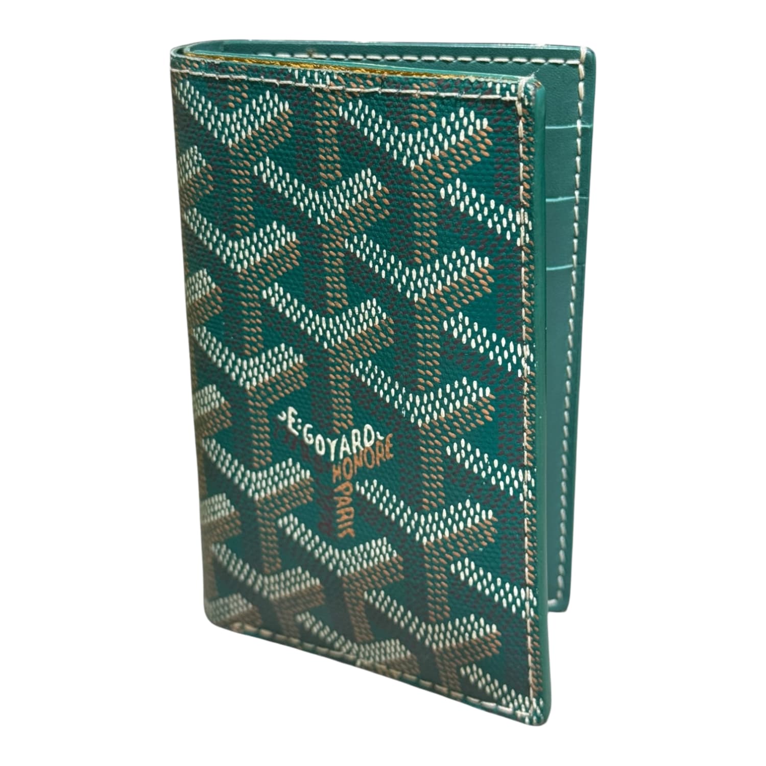 Goyard Saint Pierre Card Holder Green