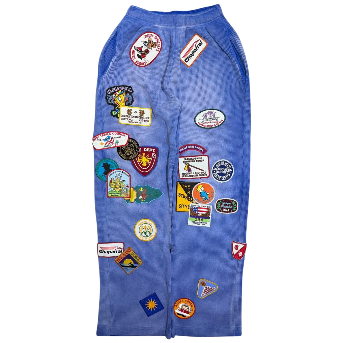 Better With Age Gentlemen's Waffle Sweatpant Blue #2
