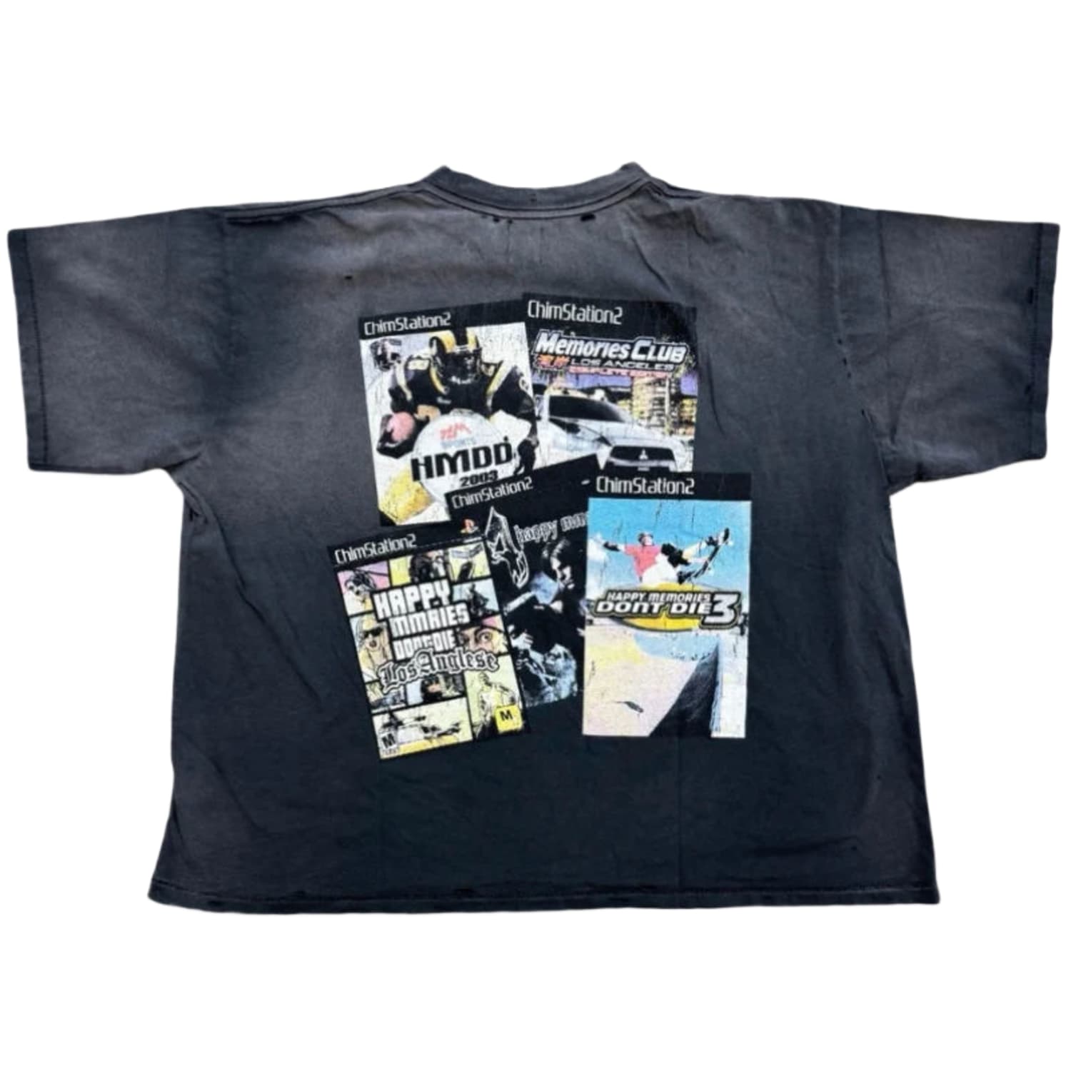 Happy Memories Don't Die HMDD Chimstation 2 Vintage T-Shirt