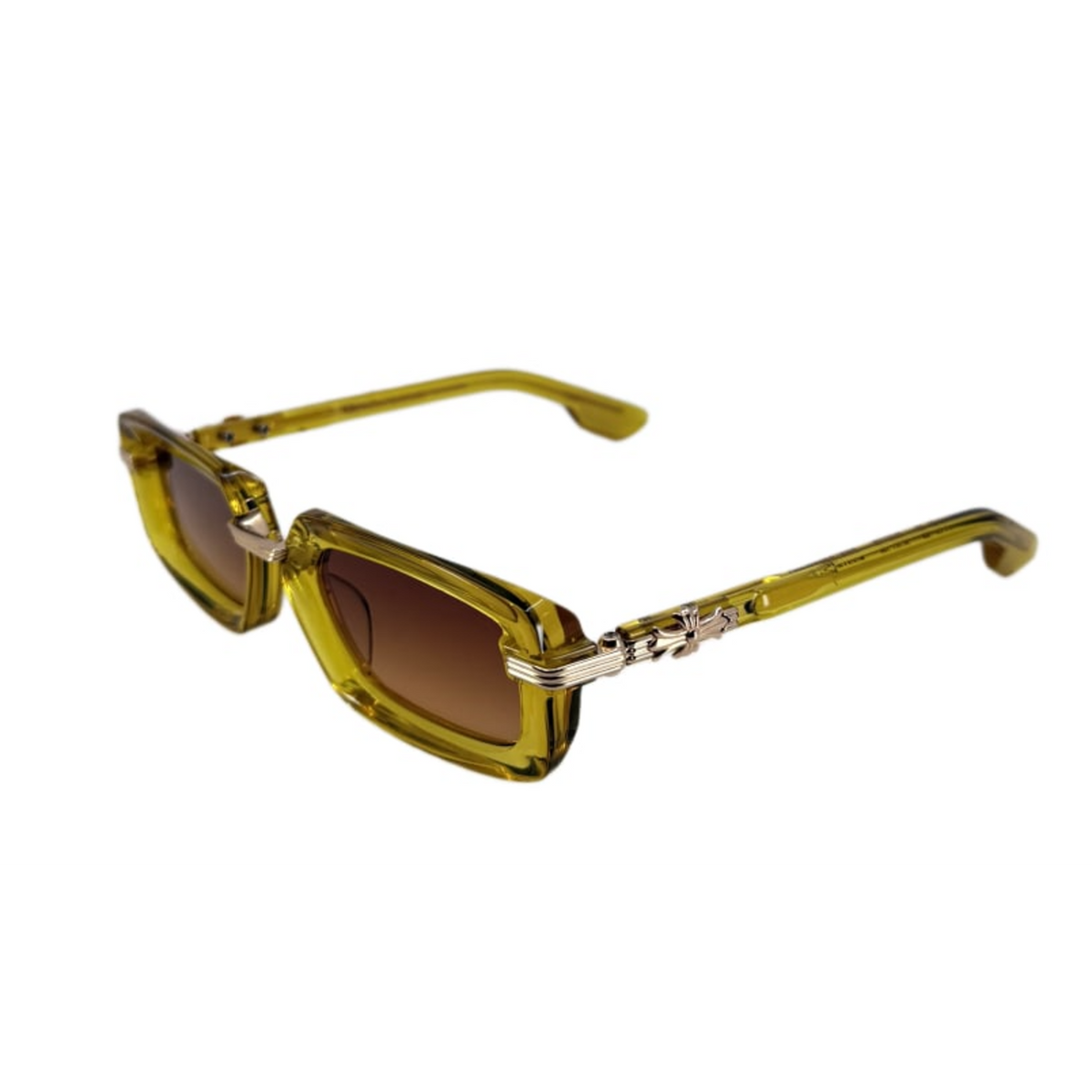 Chrome Hearts Asstravagant Sunglasses Yellow