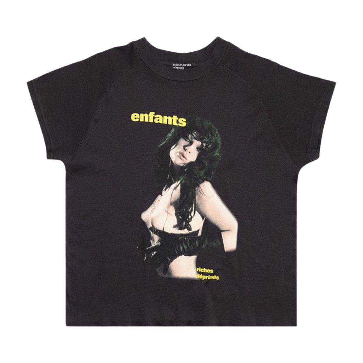 Enfants Riches Déprimés Slave Girl Raglan T-Shirt 'Faded Black'