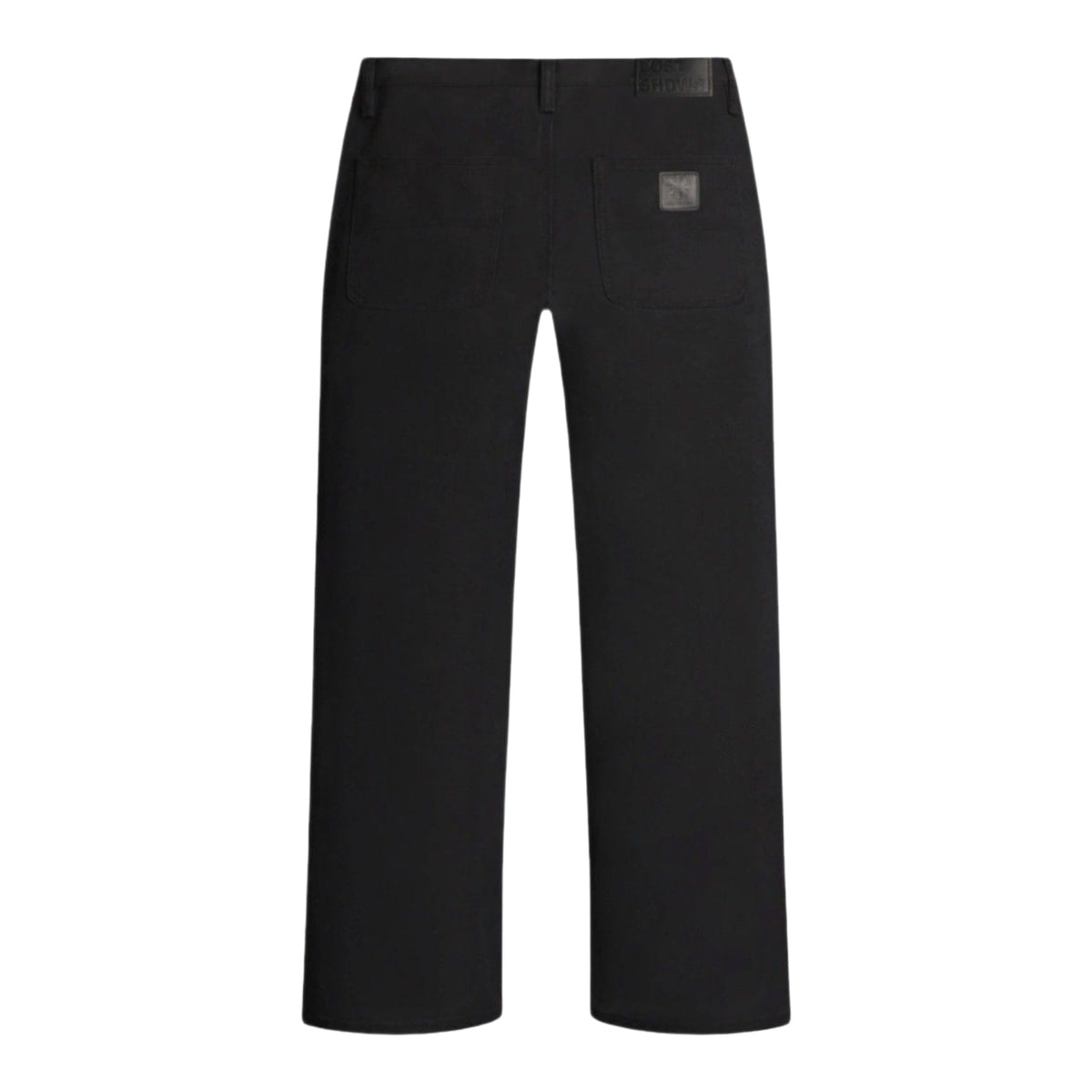LostShdws Detached Double Knee Pants Black