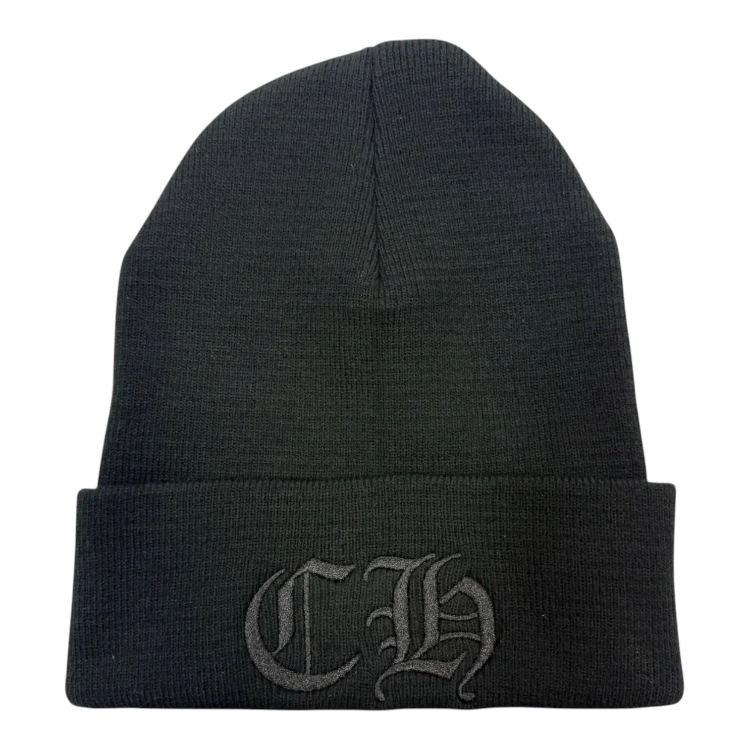 Chrome Hearts Embroidered CH Watch Cap Beanie Triple Black