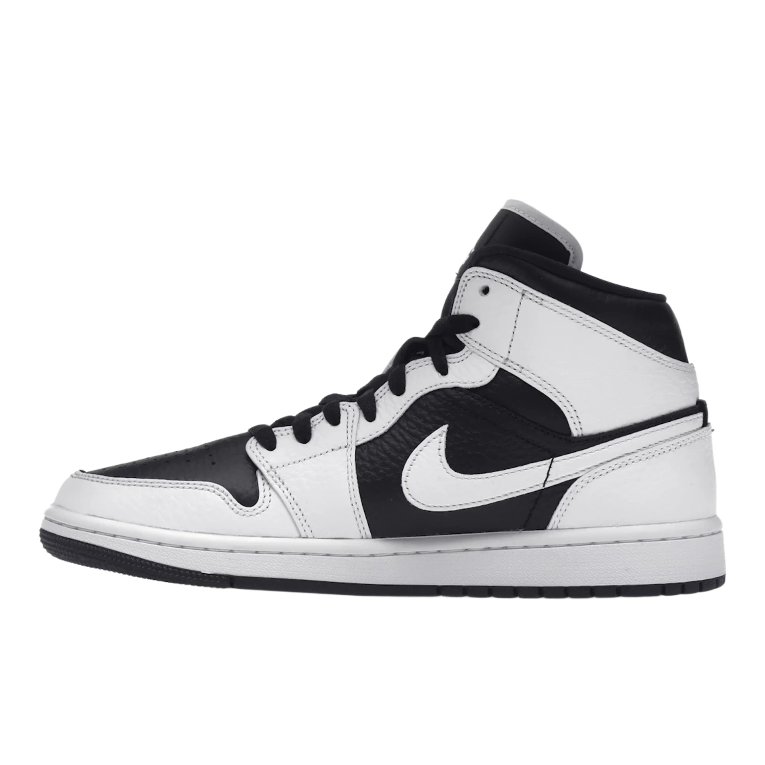 Jordan 1 Mid Split Black White (Women's)