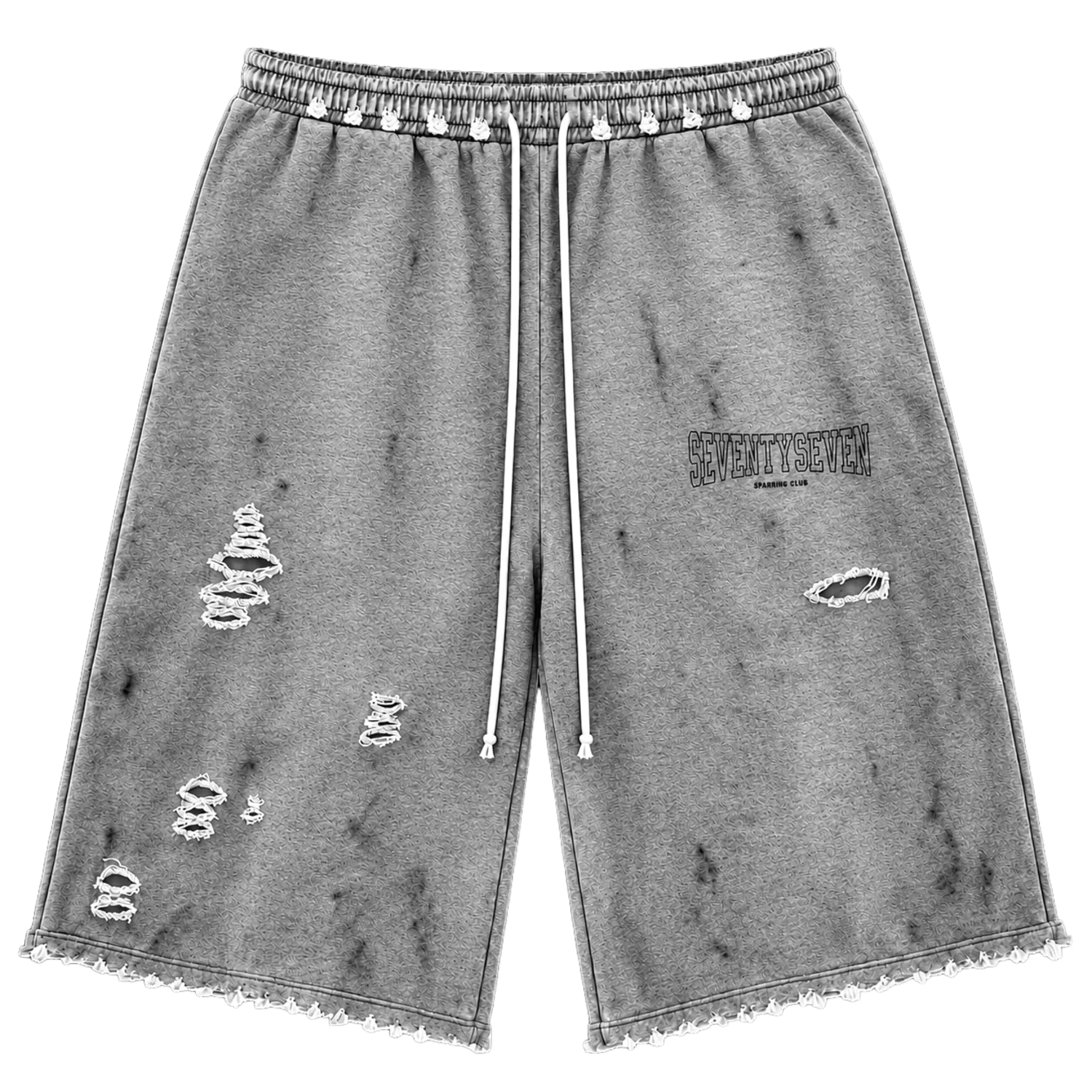 77 Studios Sparring Club 3/4th Shorts