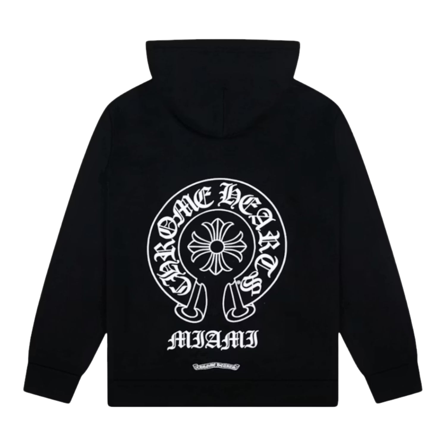 Chrome Hearts Miami Exclusive Horseshoe Hoodie Black