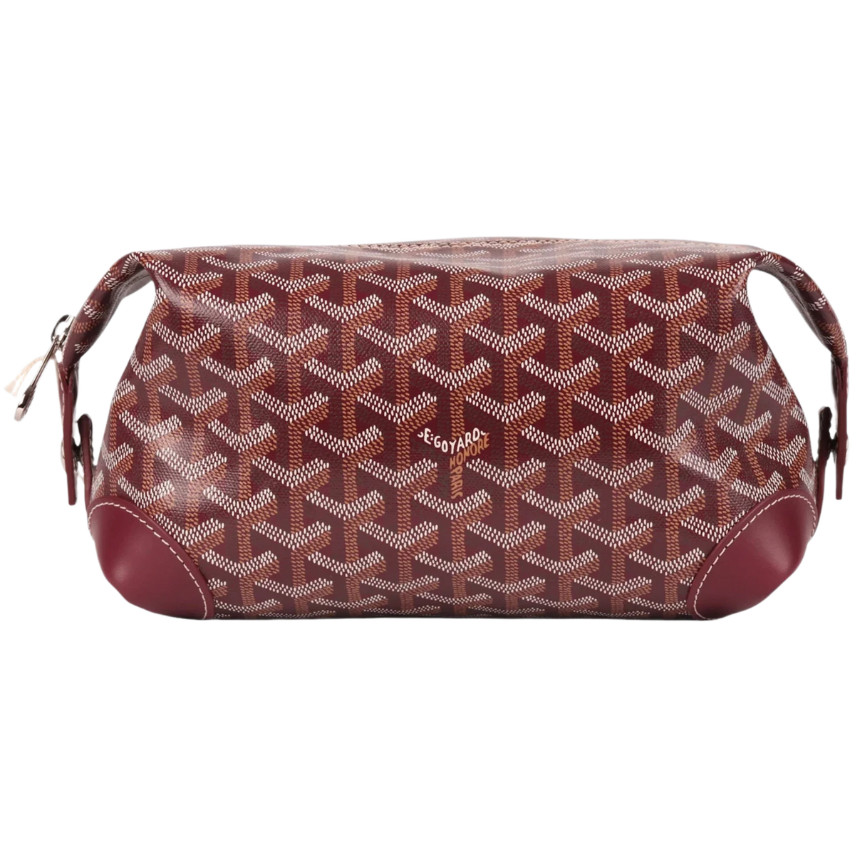 Goyard Boeing 25 Toiletry Bag Burgundy