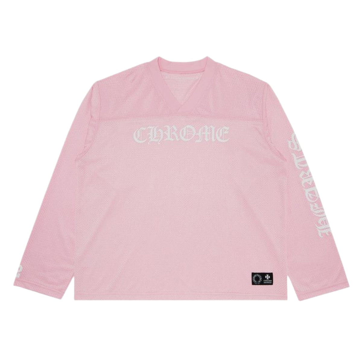 Chrome Hearts Love You Mesh Warm Up Jersey 'Pink'