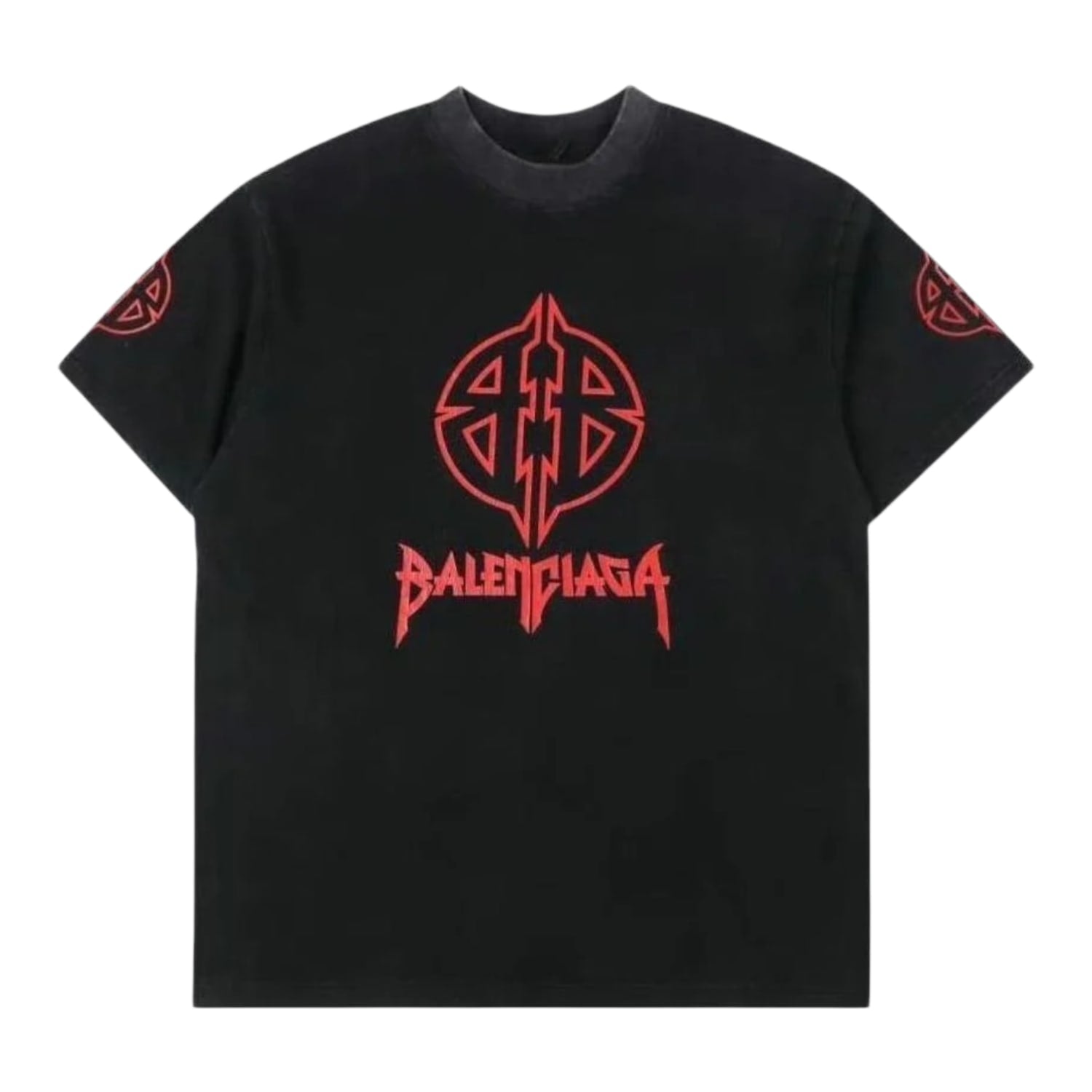 Balenciaga BB Metal Tee Black