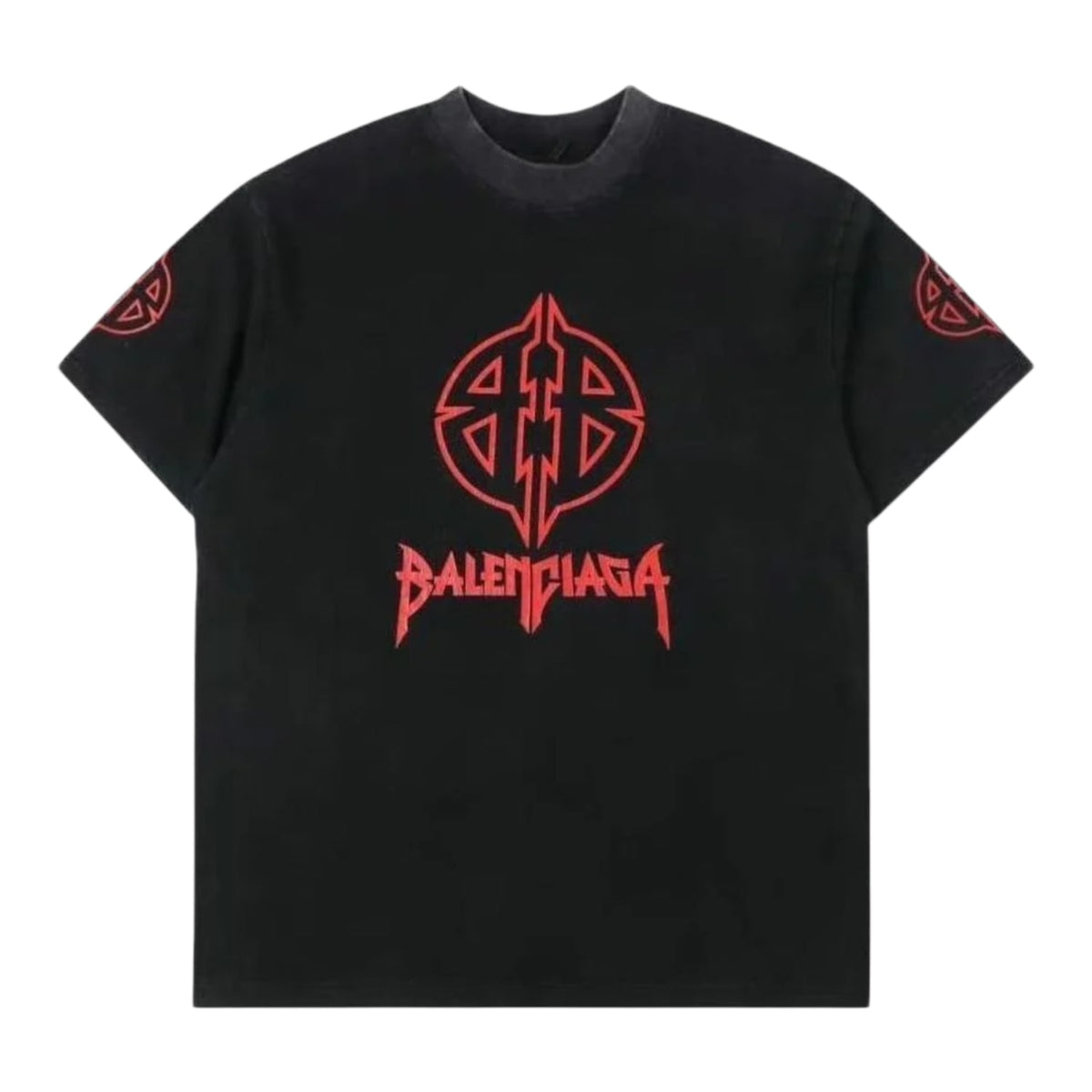 Balenciaga BB Metal Tee Black