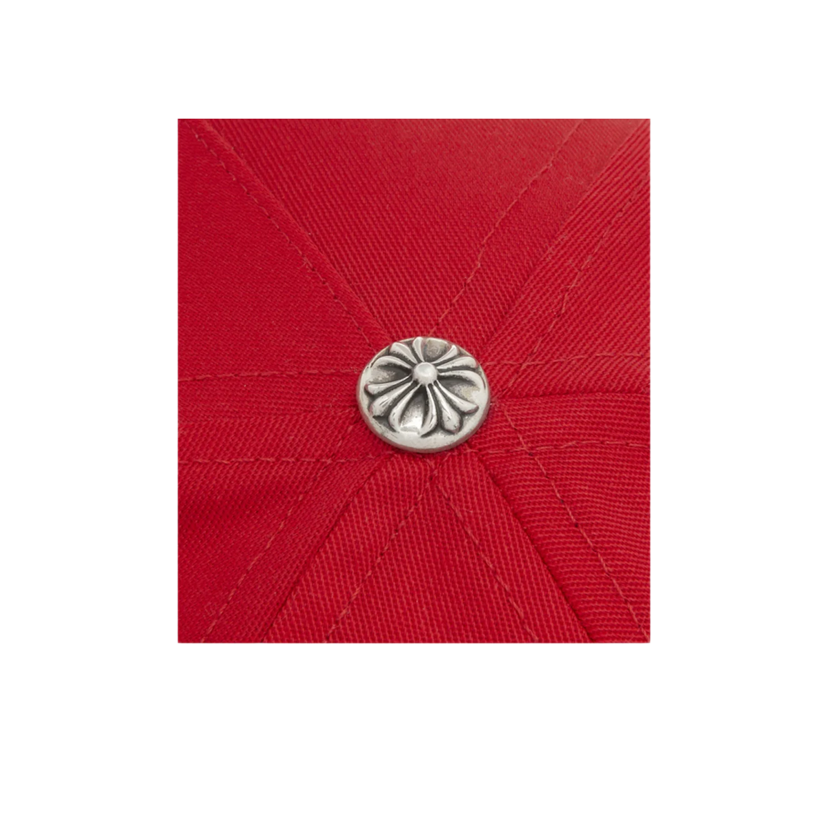 Chrome Hearts CH Silver Button Hat Red/Yellow