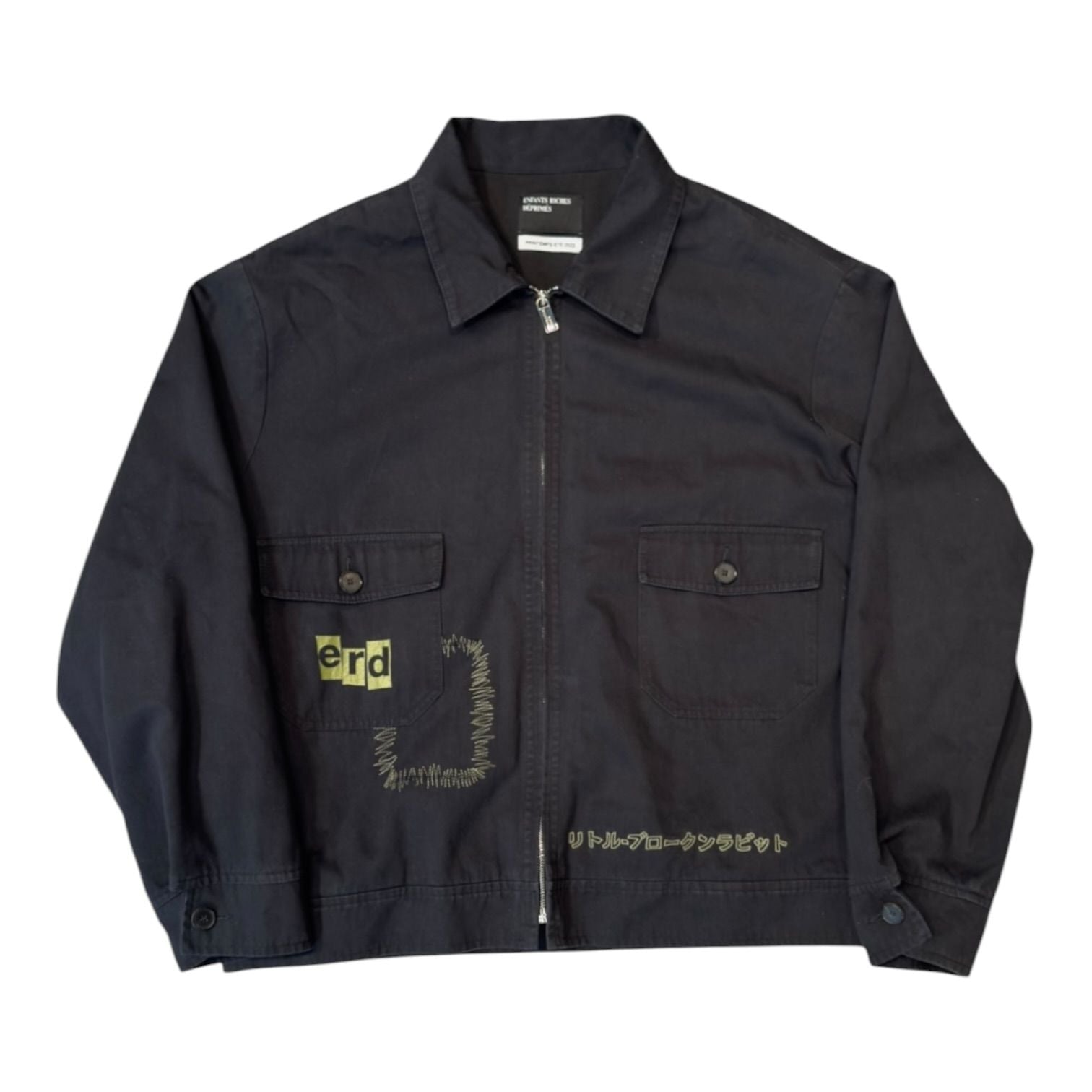 Enfants Riches Déprimés Bunny Mechnics Jacket Black/Olive
