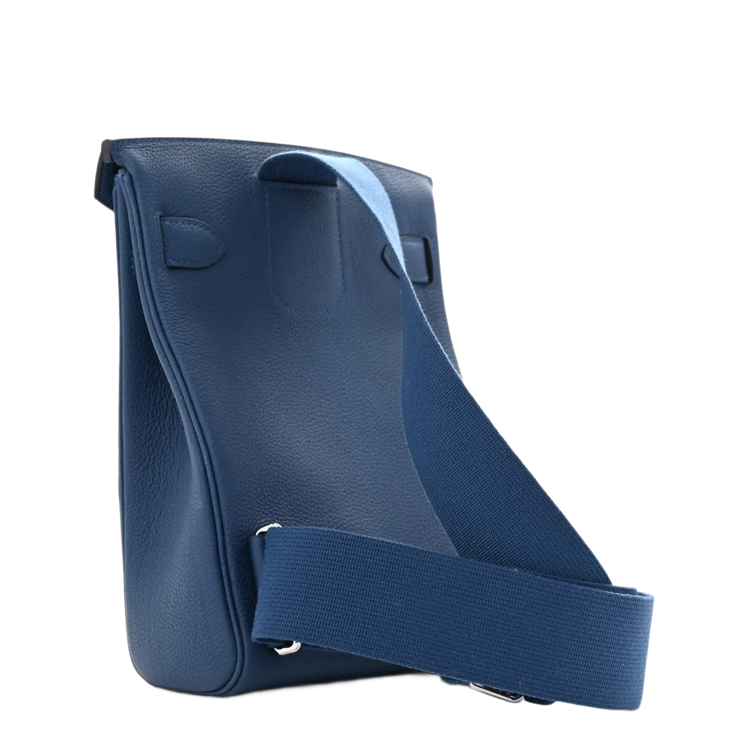 Hermes Togo Hac A Dos PM Calfskin Backpack Blue