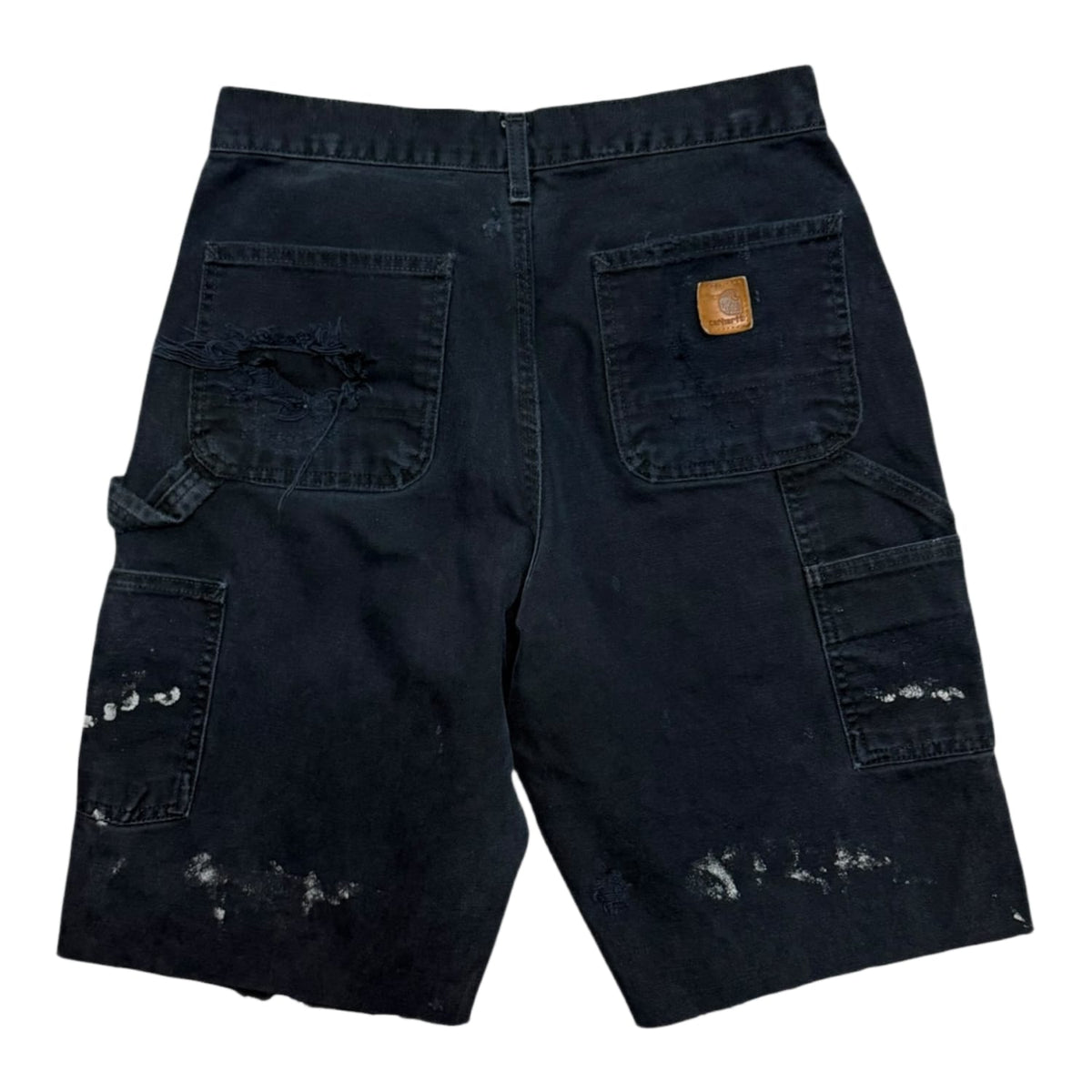 Èlan En Soie Carhartt Shorts Pink Leather Patch