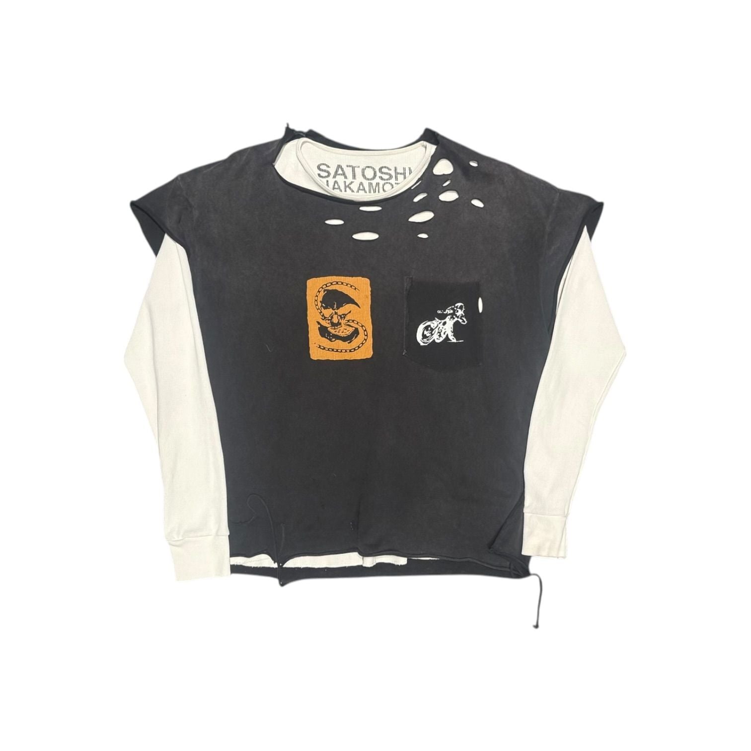 Satoshi Nakamoto Anarchy Thermal Vintage Black