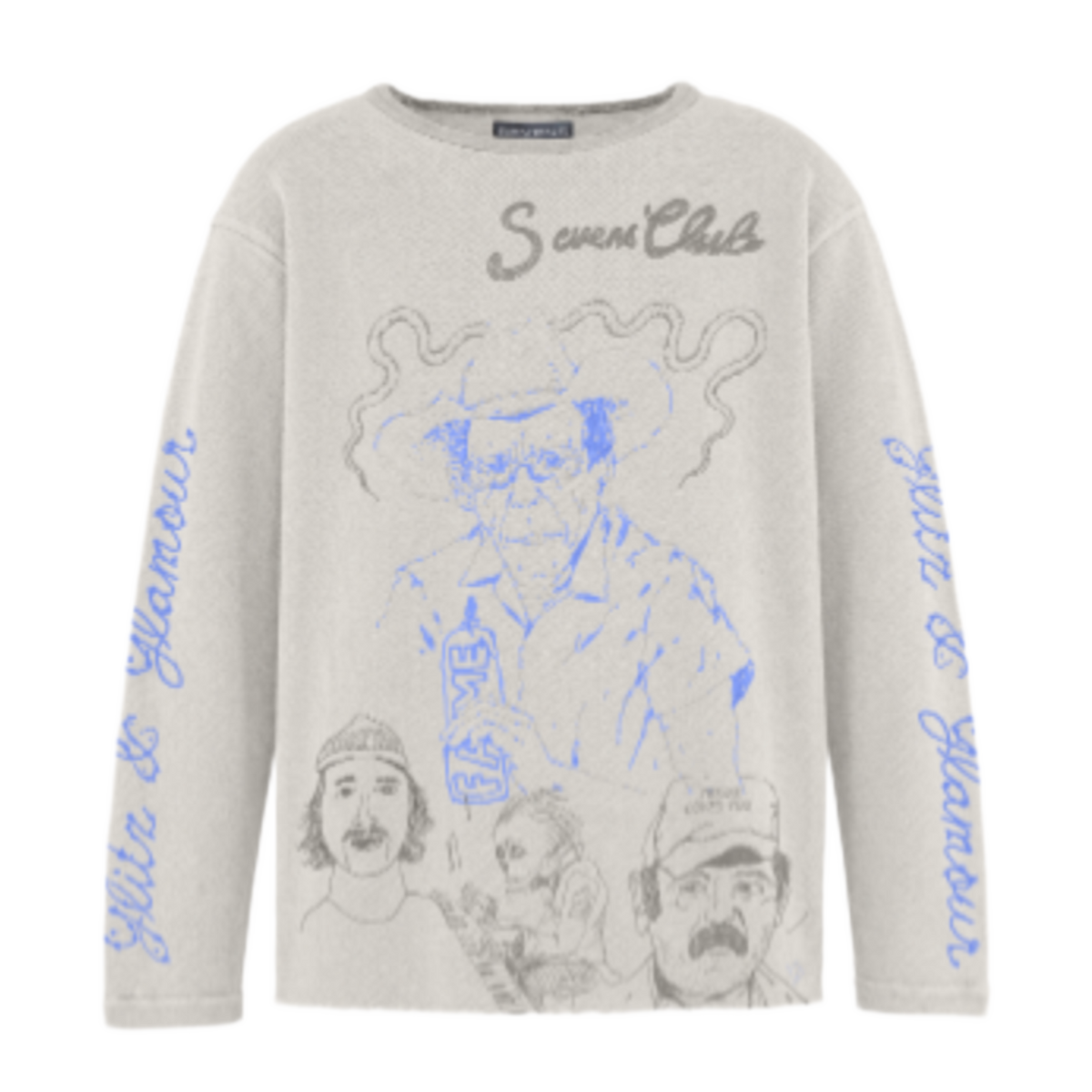 Triple Sevens Cowboy Thermal L/S Grey
