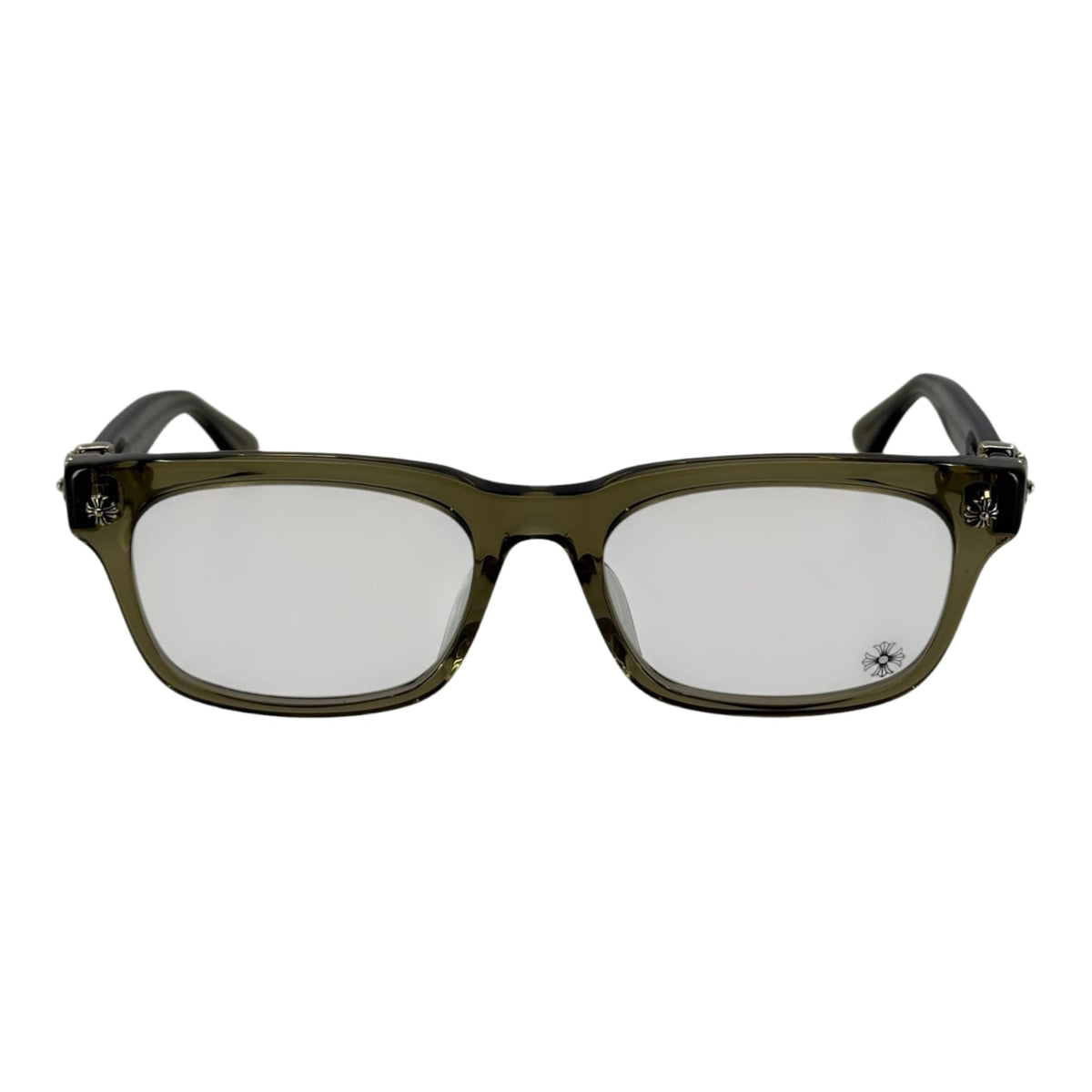 Chrome Hearts Vagilante Army/Silver Glasses