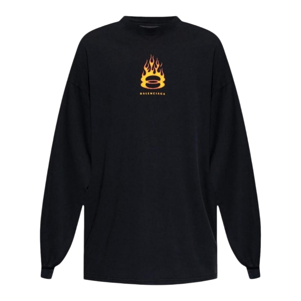 Balenciaga Burning Unity L/S Black