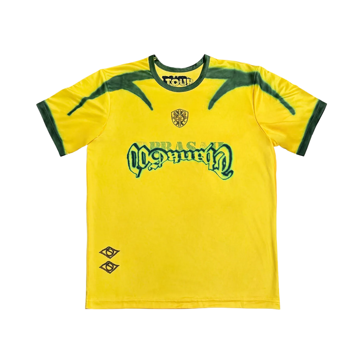 Travis Scott Brazil Soccer Jersey Yellow