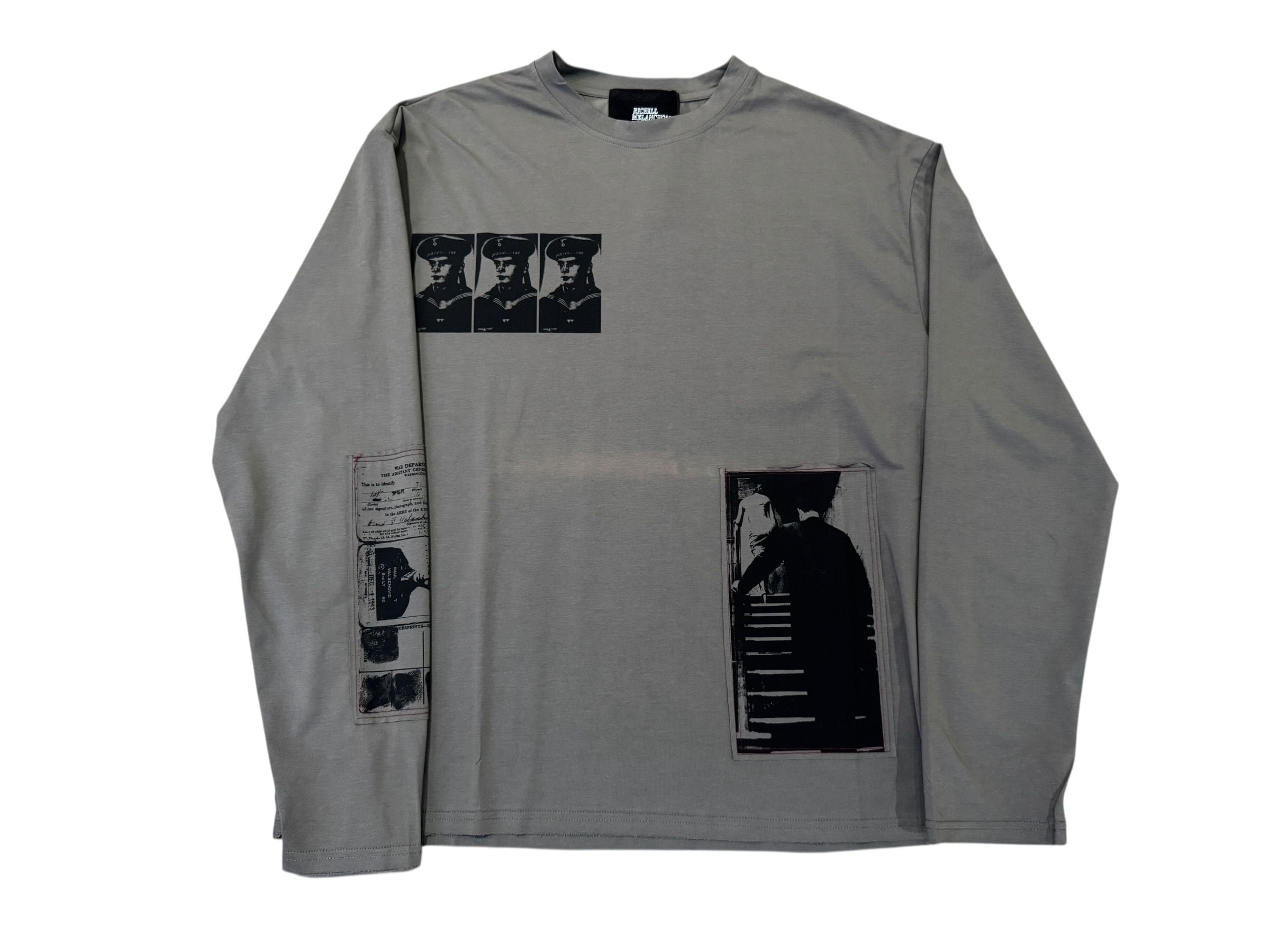 Richill Melancholy Propaganda Patch LS T-Shirt Green