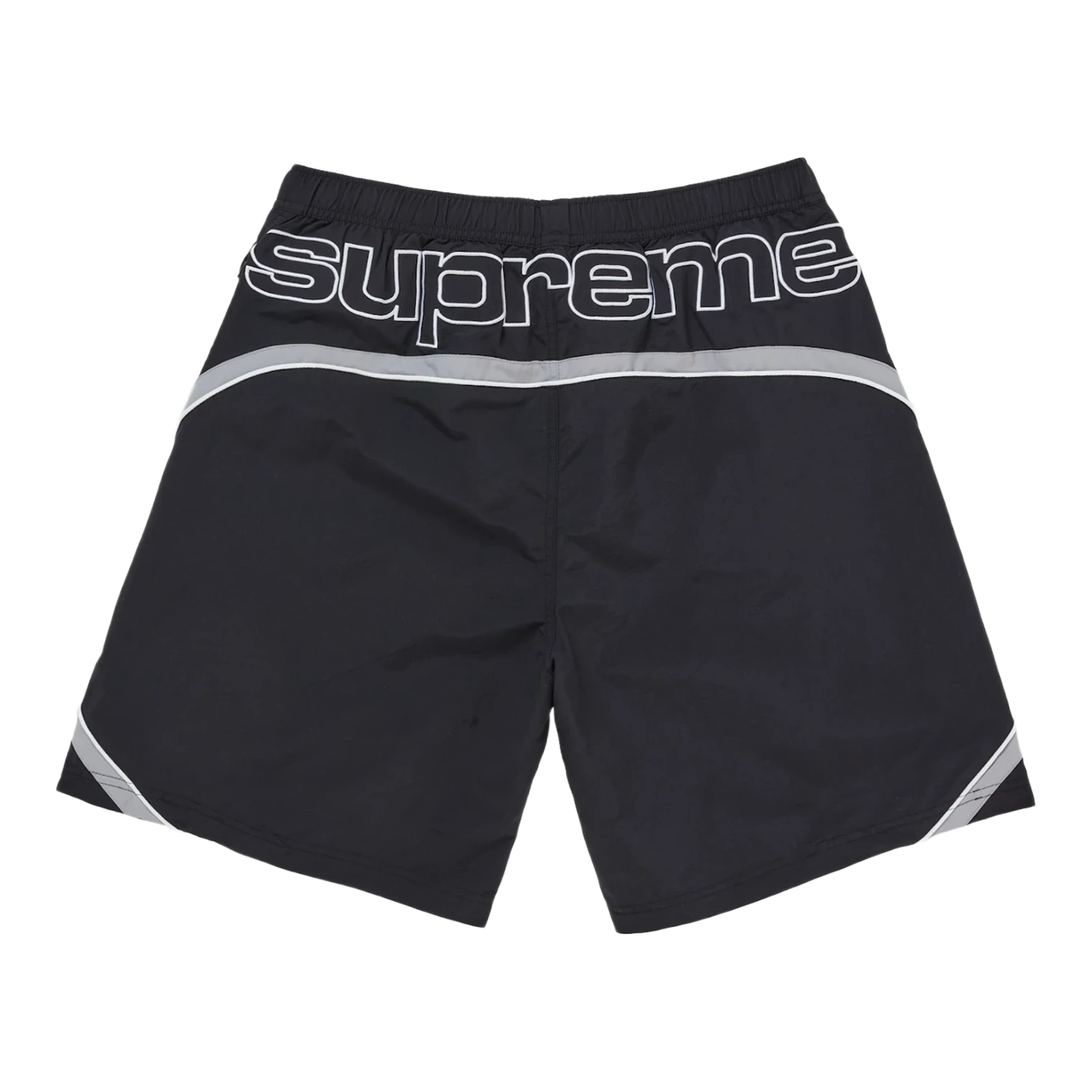 Supreme Paneled Water Short Black