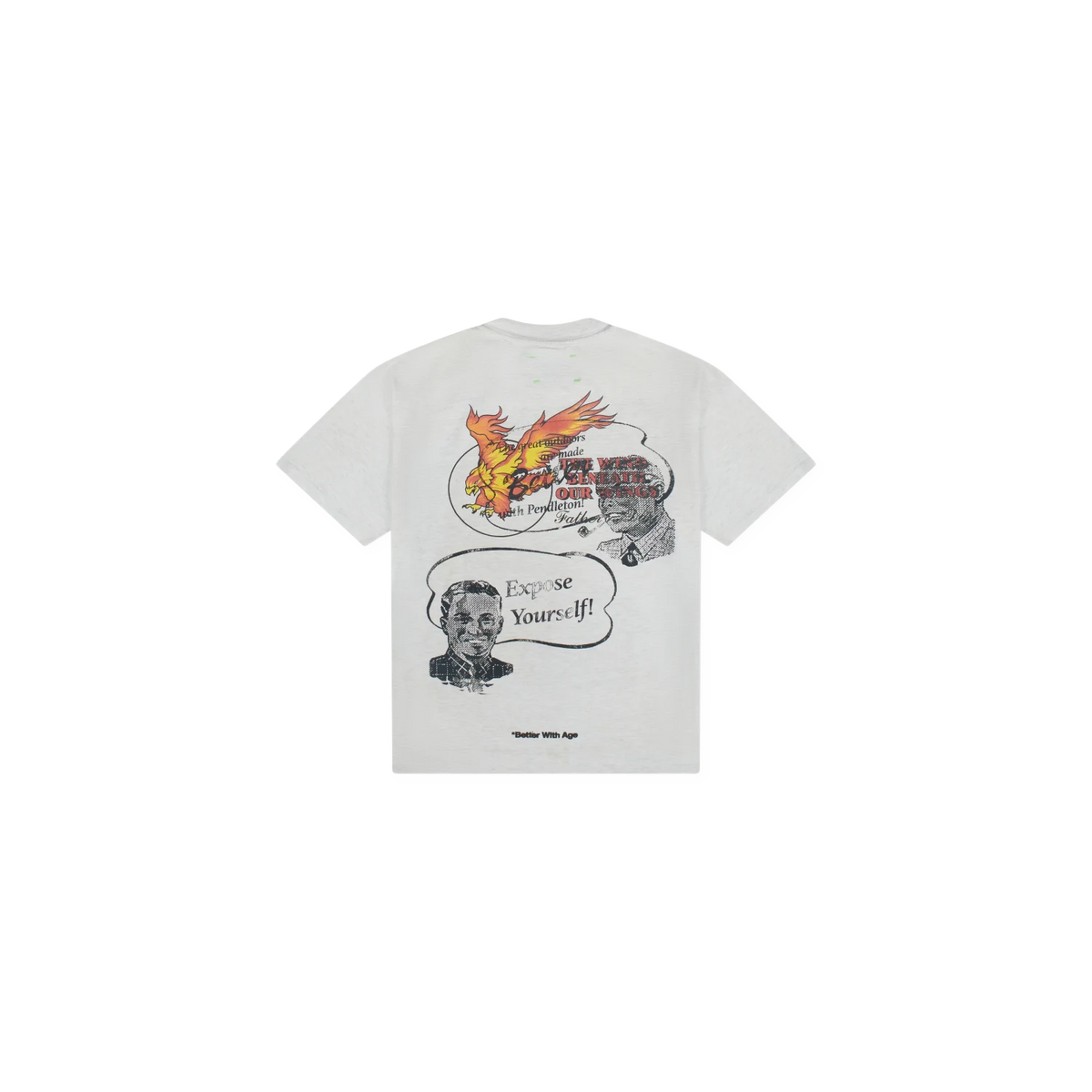 Better With Age Novel Vintage Tee Grey