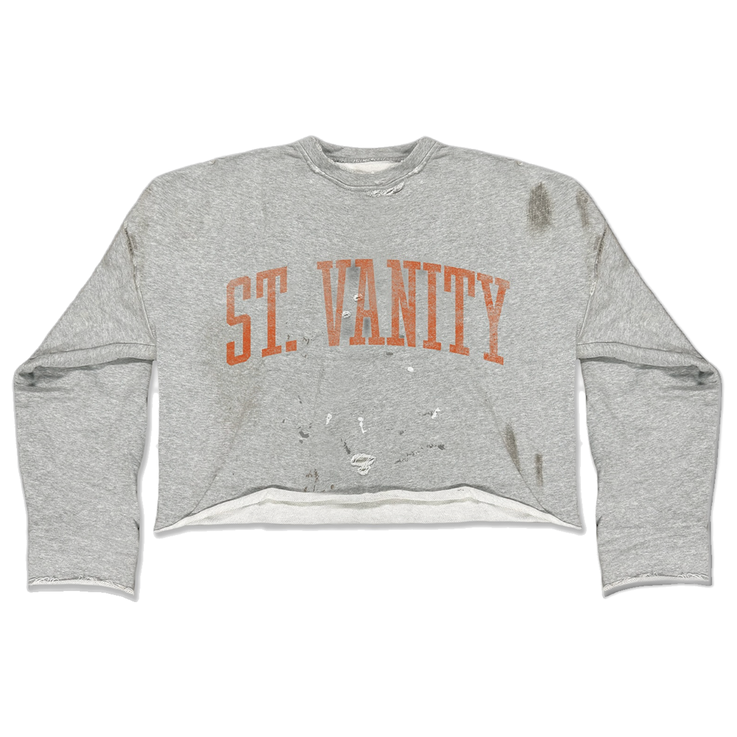 Saint Vanity Canes Crewneck Grey