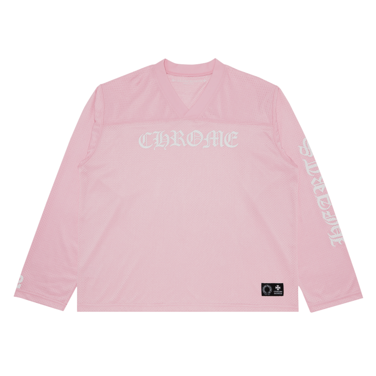 Chrome Hearts Love You Mesh Warm Up Jersey 'Pink'