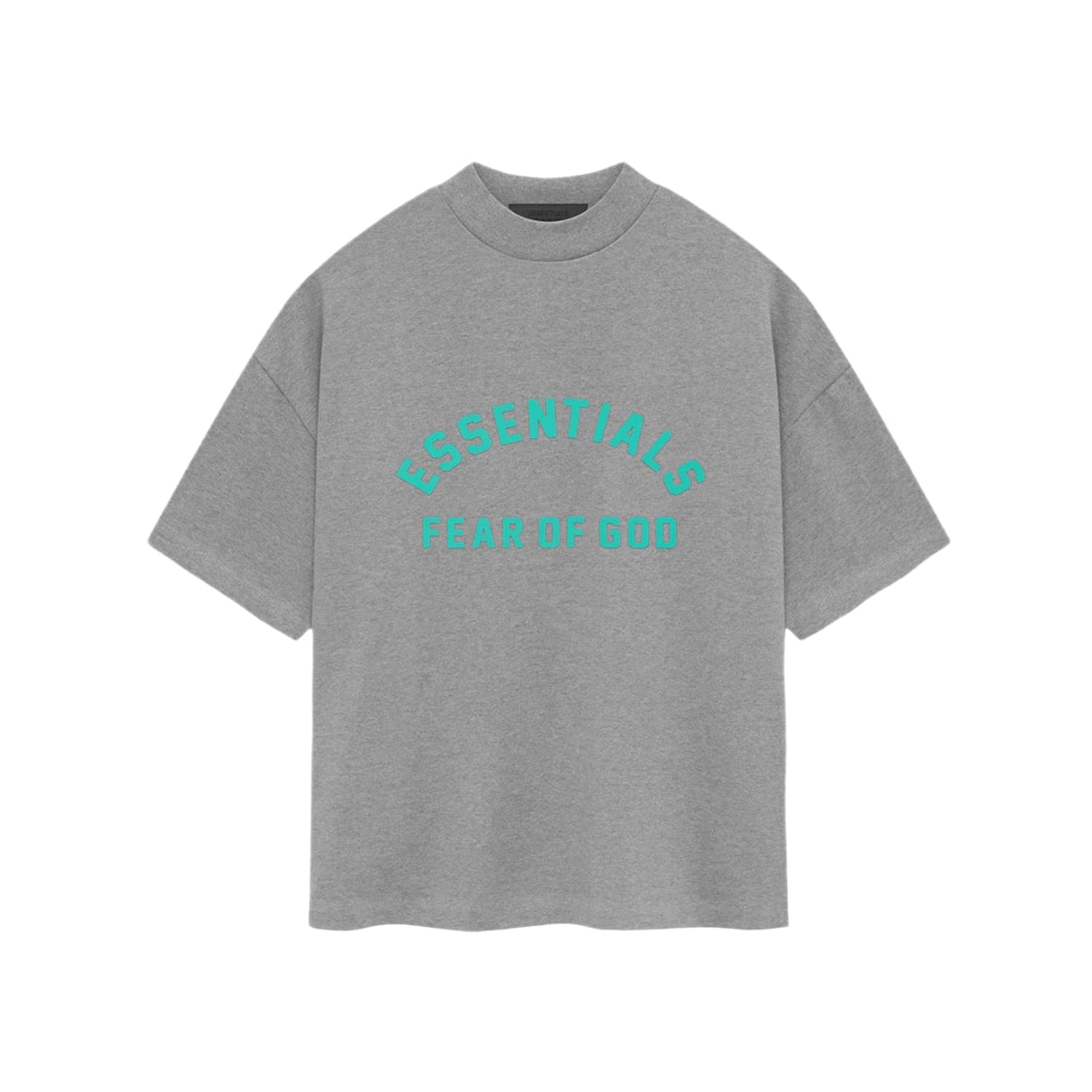 Fear of God Essentials Heavy Jersey SS Tee Dark Heather Oatmeal