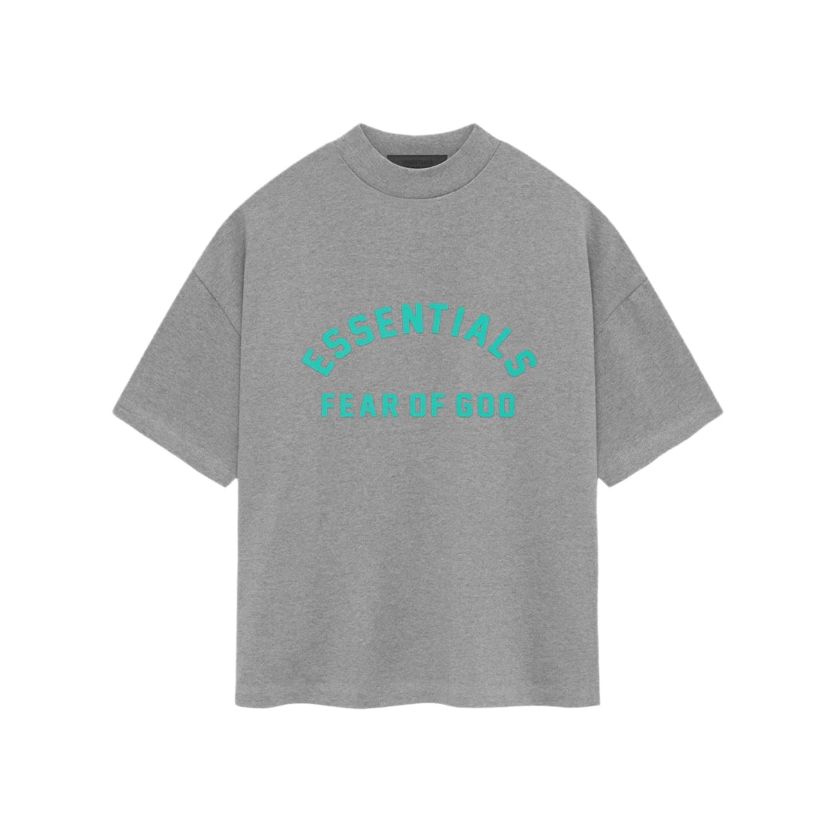 Fear of God Essentials Heavy Jersey SS Tee Dark Heather Oatmeal