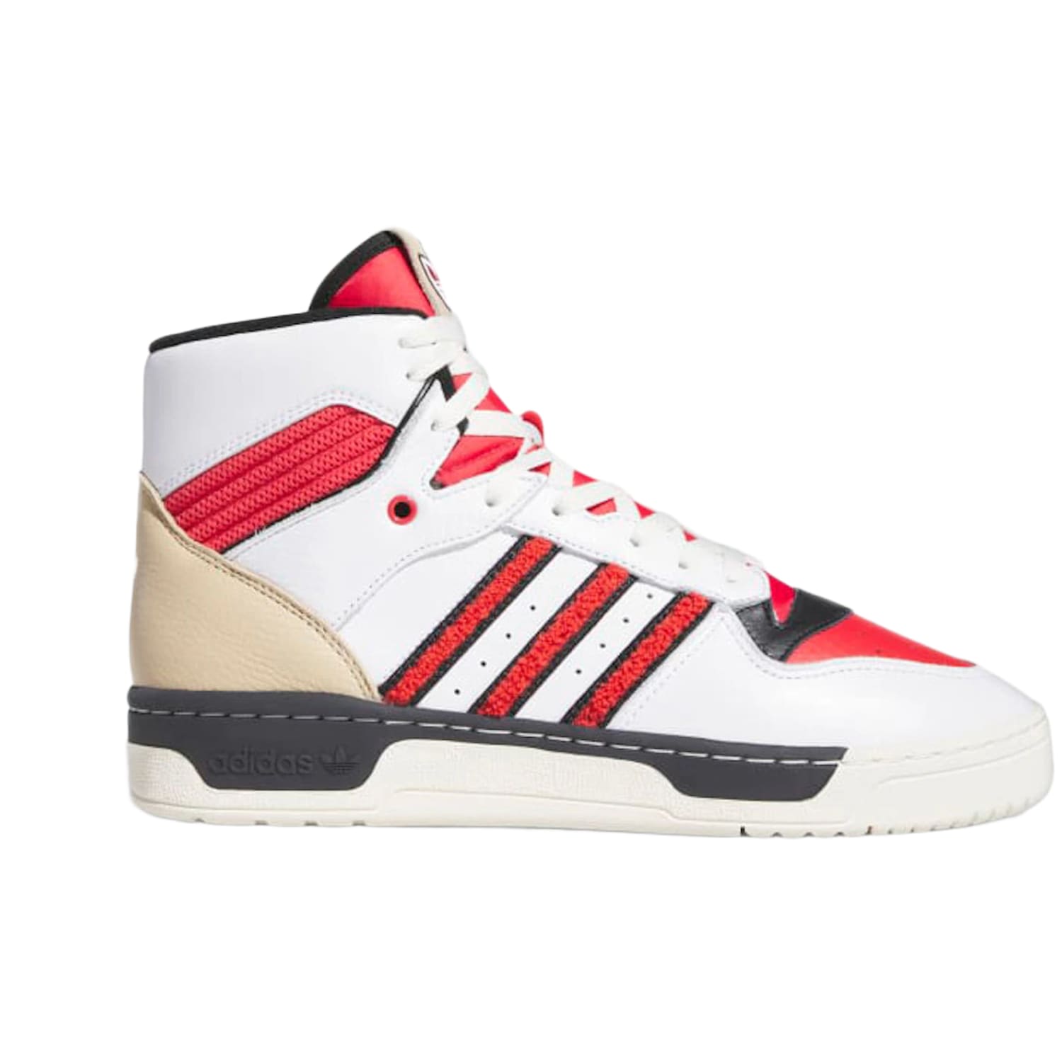 adidas Rivalry Hi Cloud White Glory Red