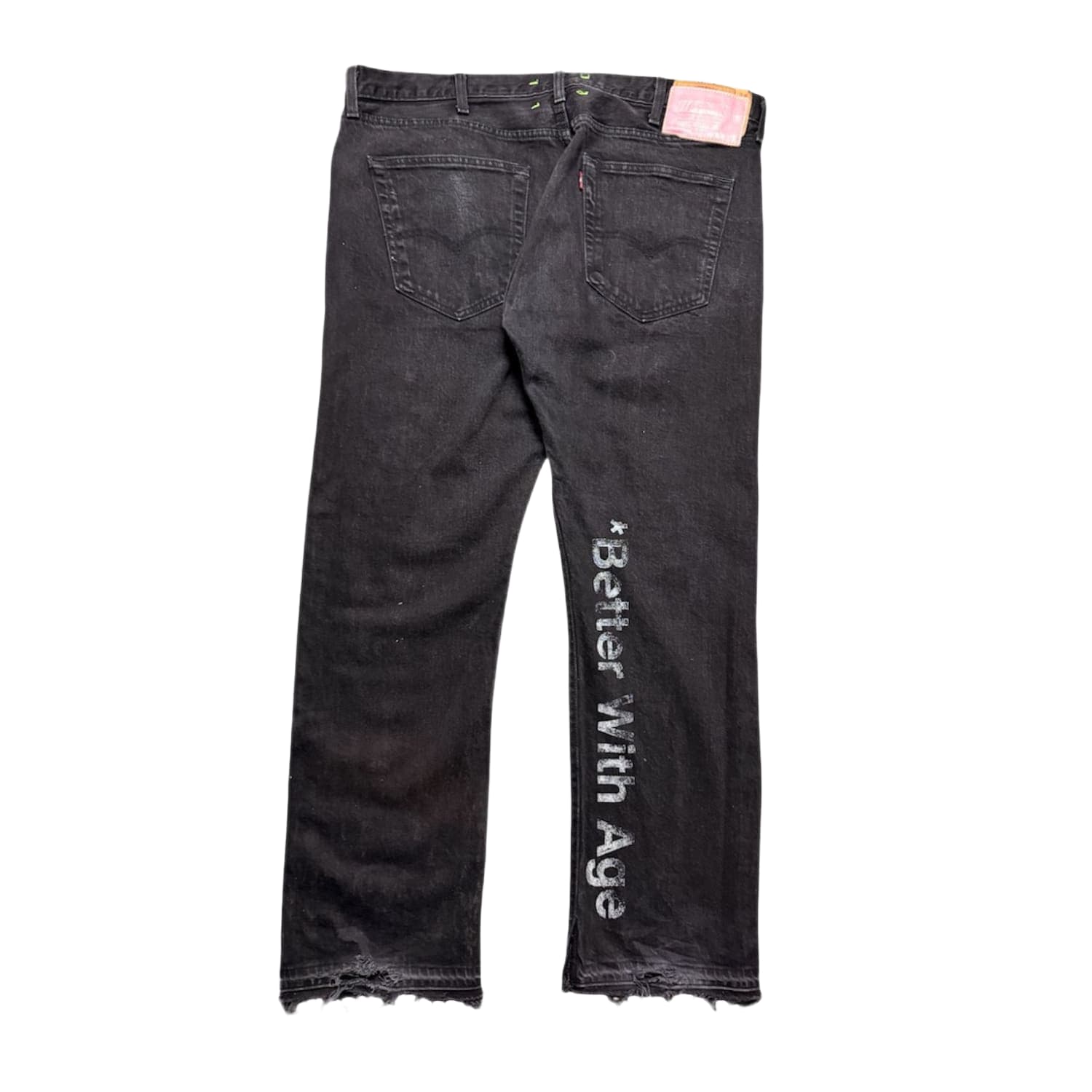 Better With Age Incase You Forgot Jeans Black