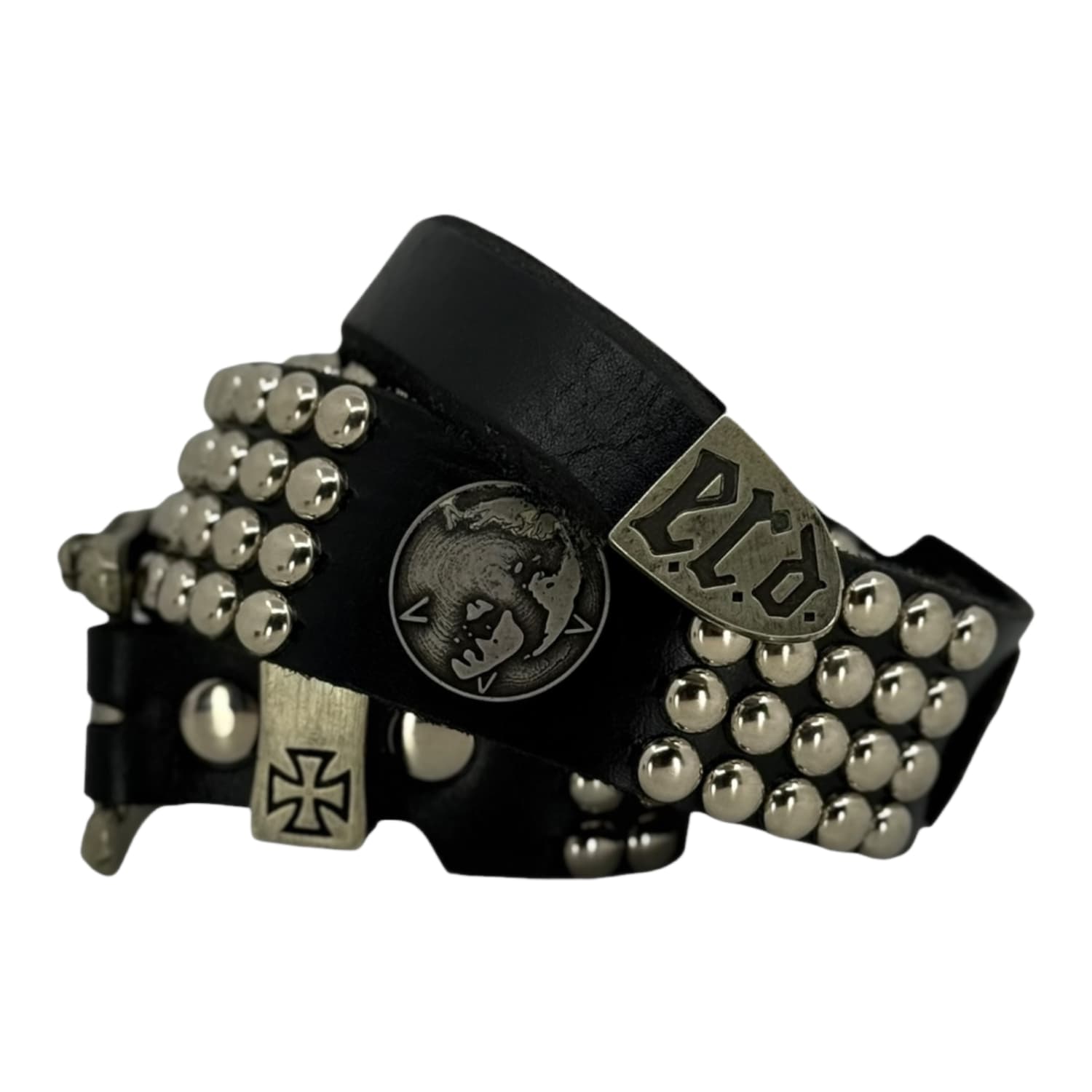 Enfants Riches Déprimés Nico's Coin Belt Studded Black