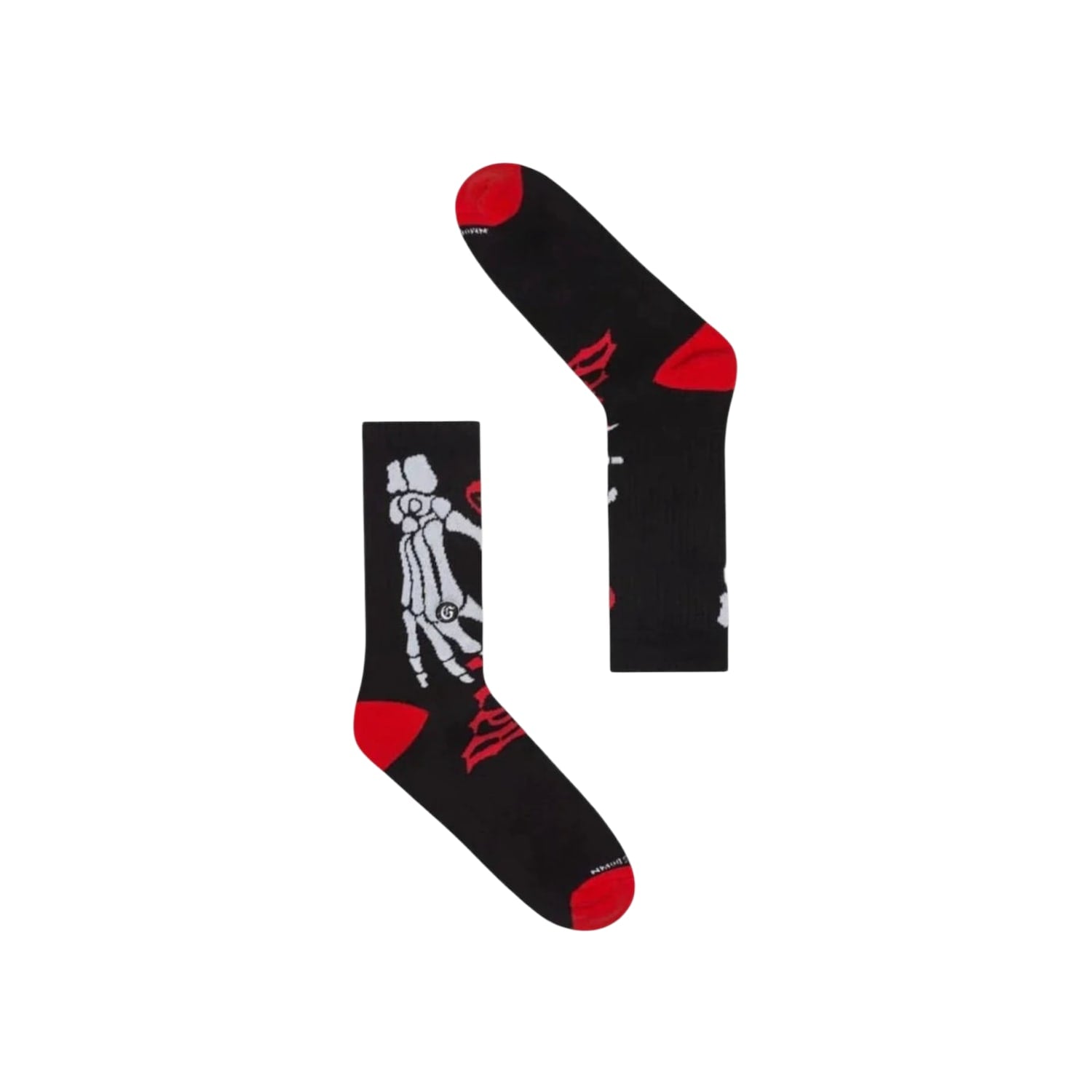 Godspeed Ten Toes Down Sock Black/Red