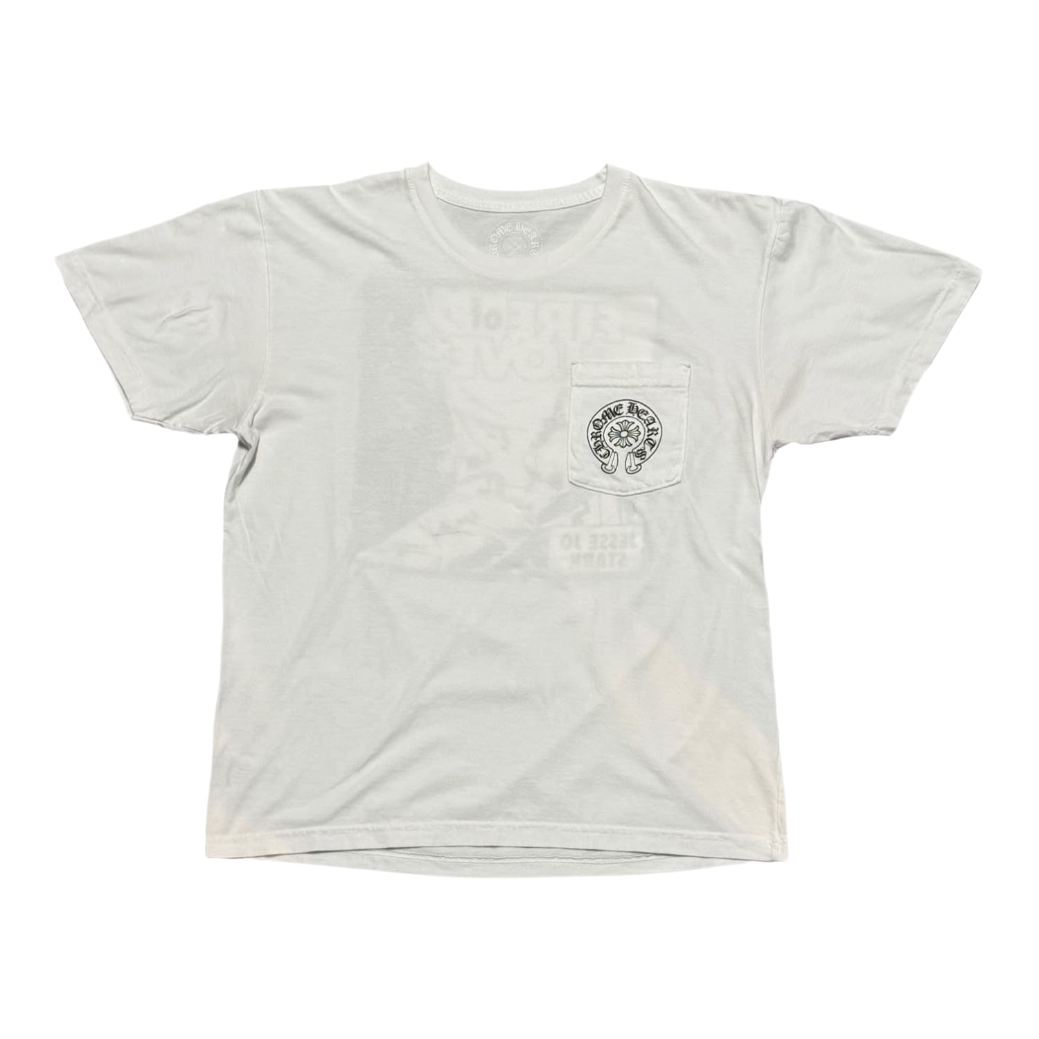 Chrome Hearts Jesse Jo Stark Fire of Love T-Shirt White