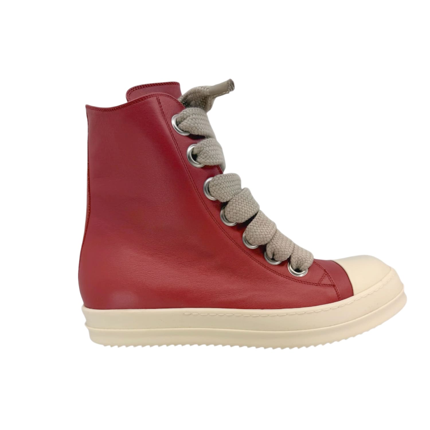 Rick Owens Mainline Ramone Jumbo Laced High Carnelian Red