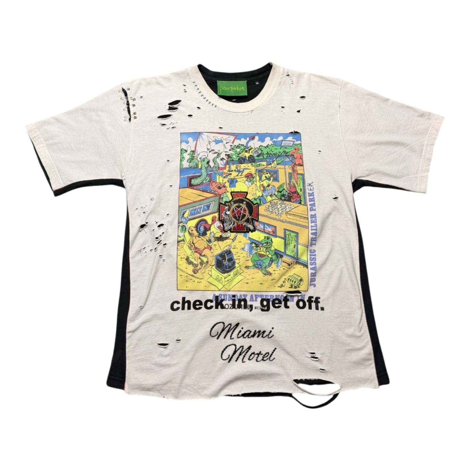 Poor Parker Vintage Jurassic Trailer Parker One Of One T-Shirt