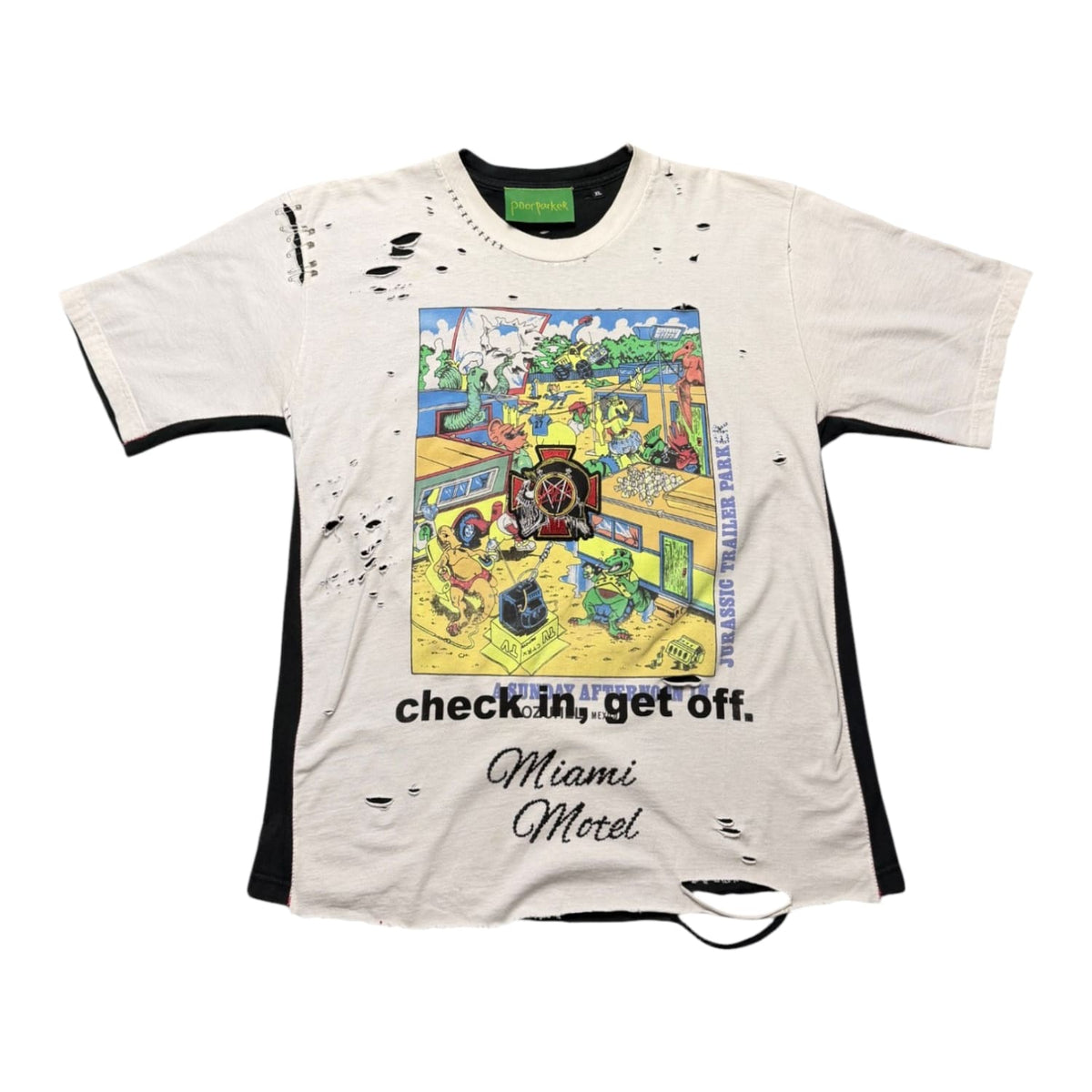 Poor Parker Vintage Jurassic Trailer Parker One Of One T-Shirt