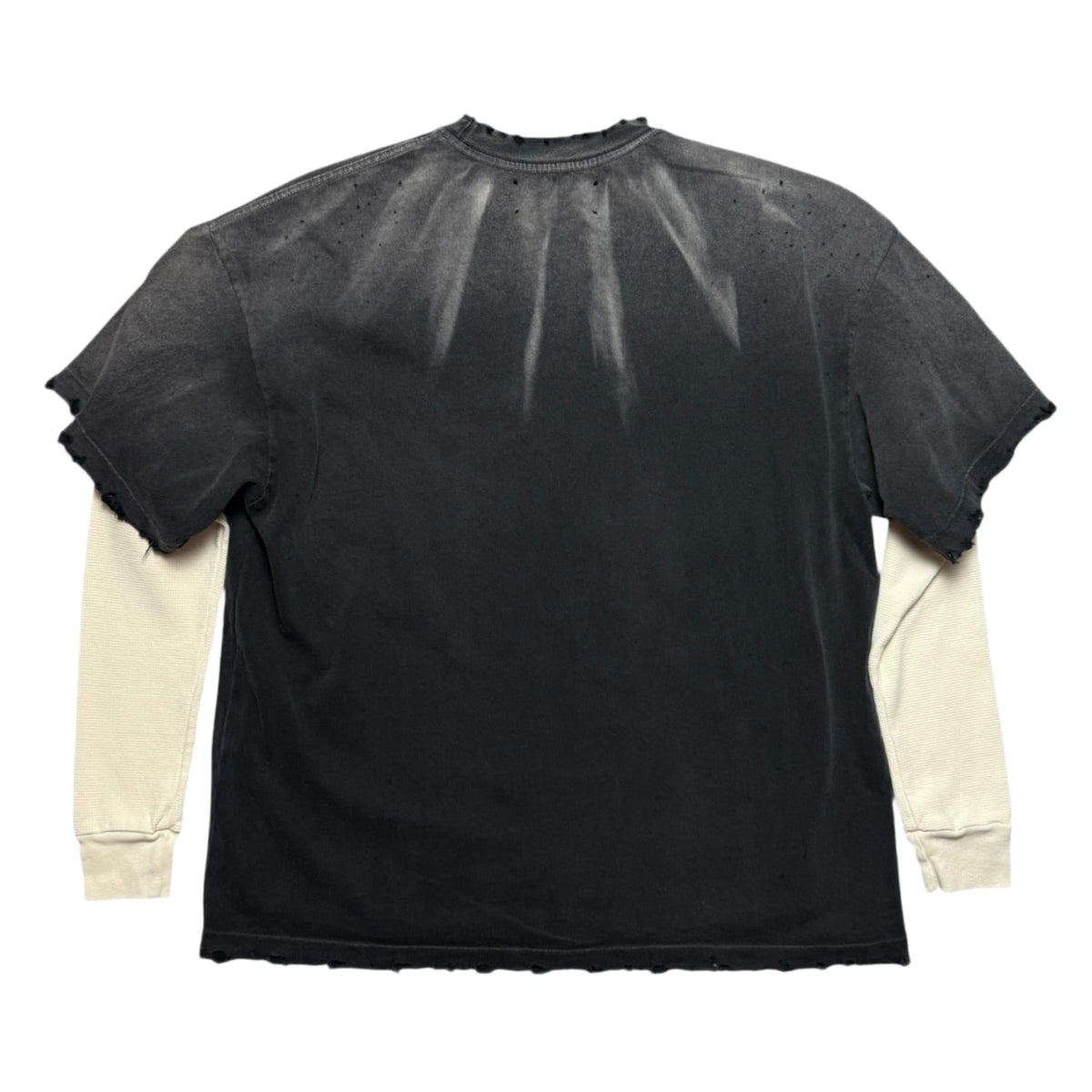 Satoshi Nakamoto Final Answer Thermal Long Sleeve Tee Shirt Black/White