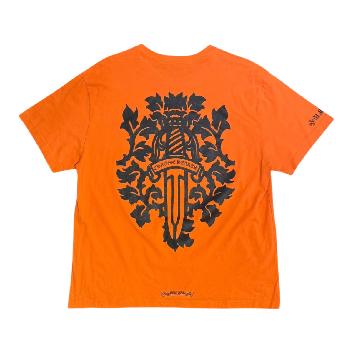 Chrome Hearts Vine Dagger T-shirt Orange/Black
