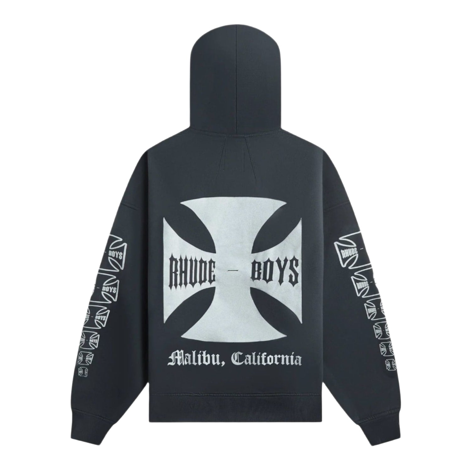 Rhude Boys Hoodie Vintage Black