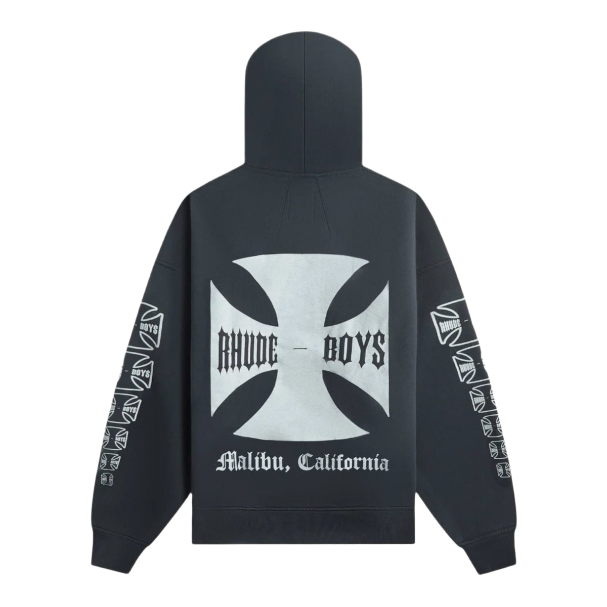 Rhude Boys Hoodie Vintage Black