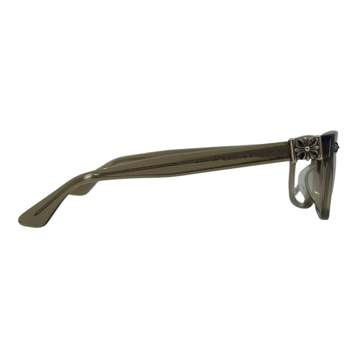 Chrome Hearts Vagilante Army Green/Silver Glasses