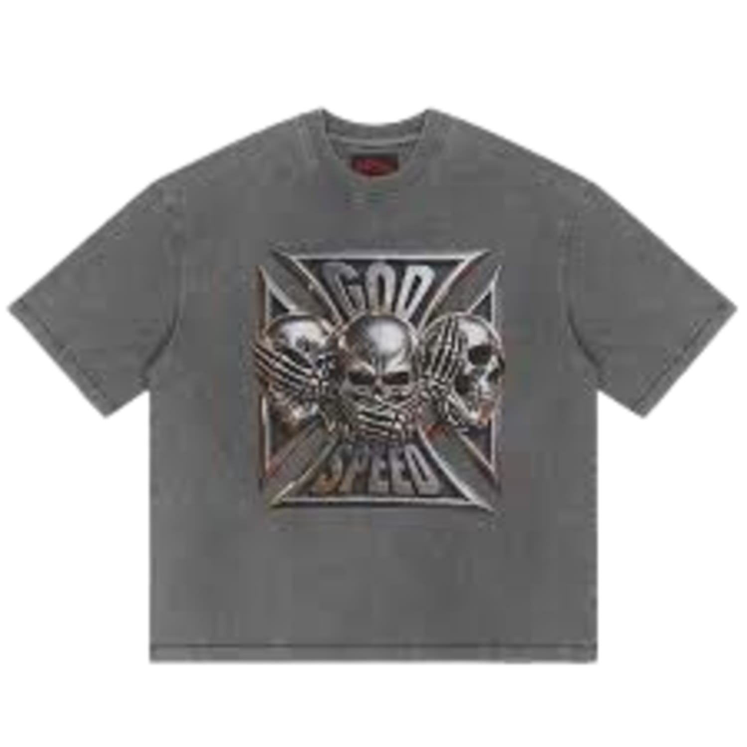 Godspeed Omerta T-Shirt Grey Wash