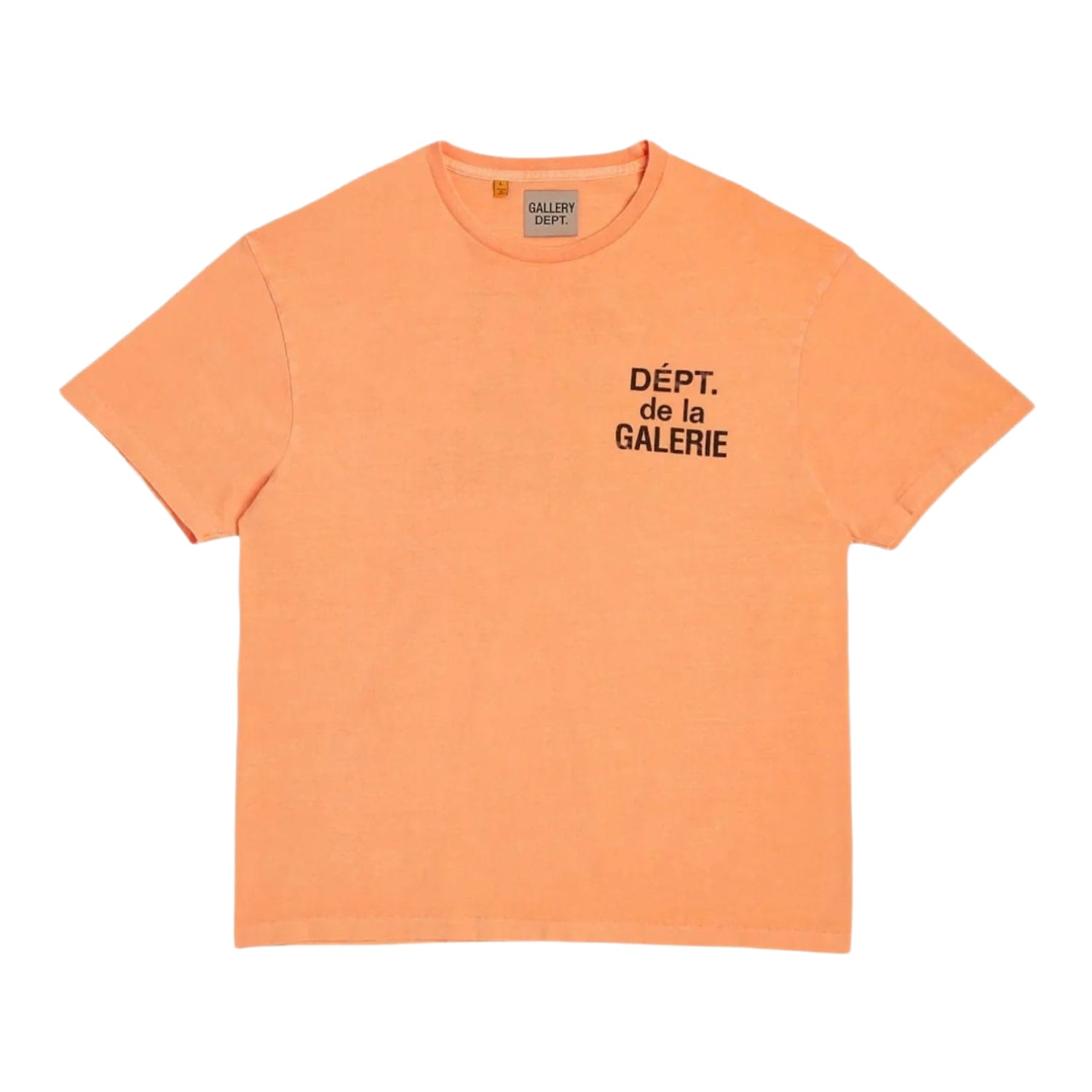 Gallery Dept. French T-Shirt Neon Orange