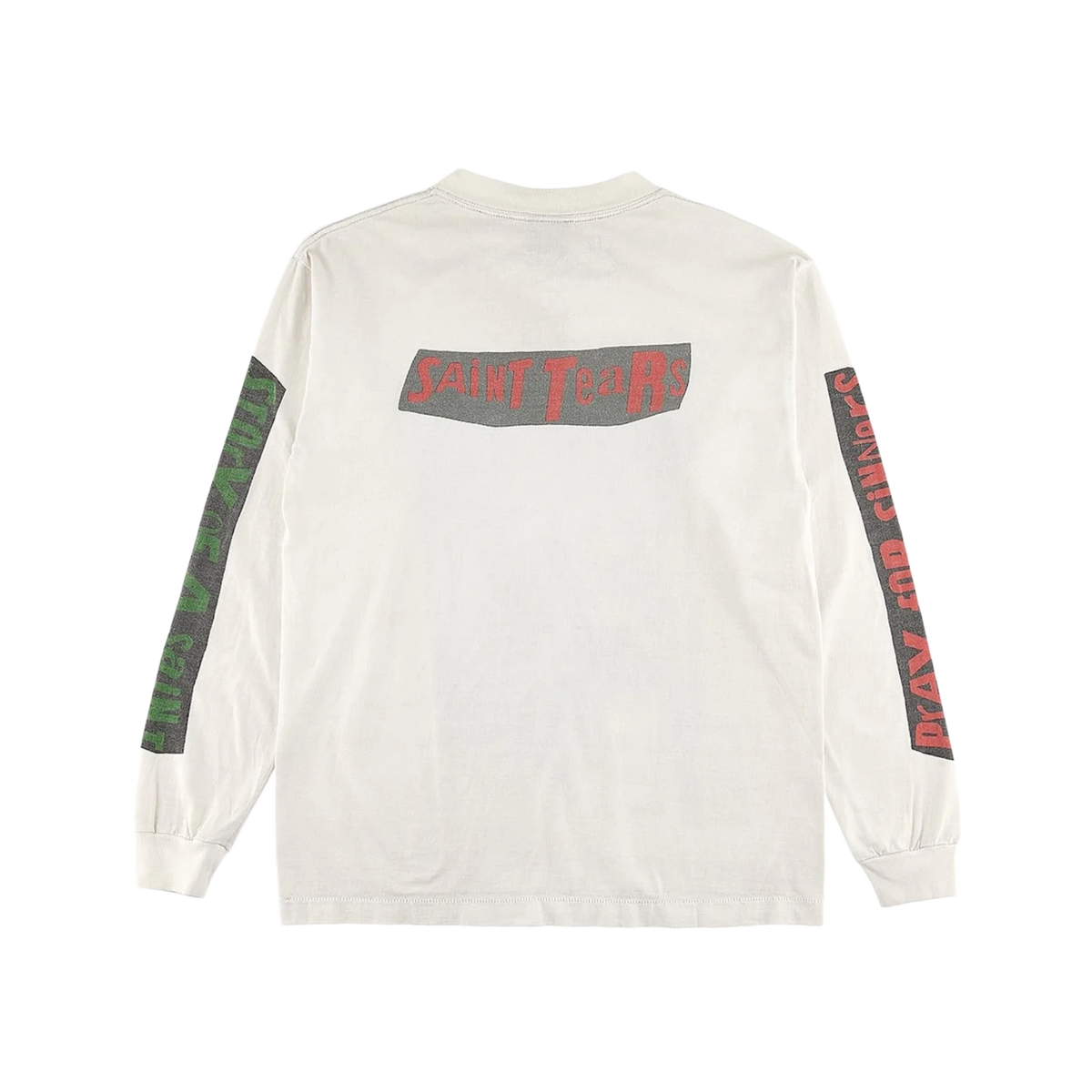 Saint Michael x Denim Tears Saint Tears L/S T-shirt White