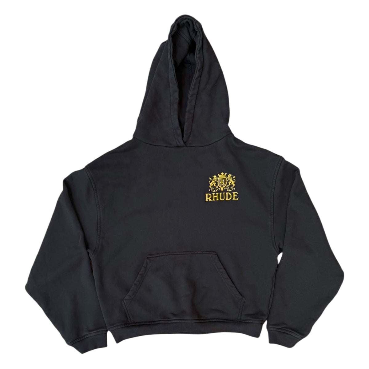 Rhude Cresta Cigar Hoodie Black