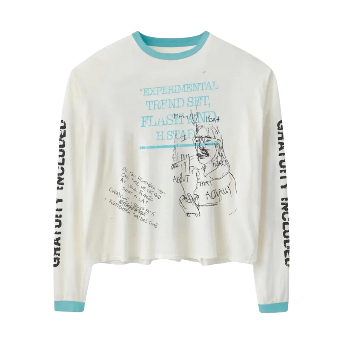 Happy Memories Don't Die Wringer Gratuity Added Long Sleeve