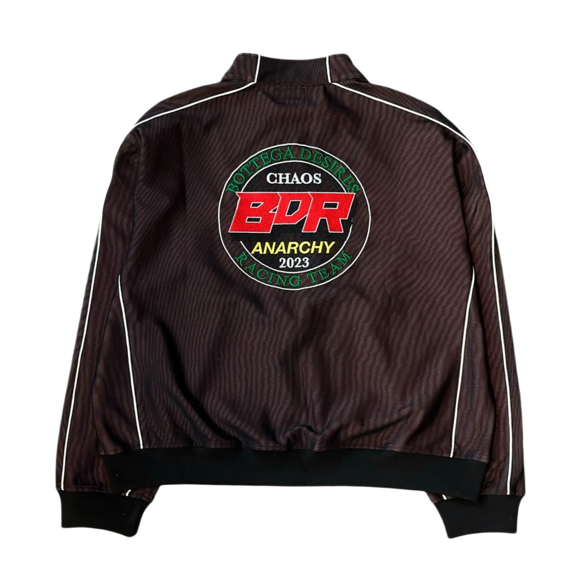 Bottega Desires Race Tracksuit Jacket Brown