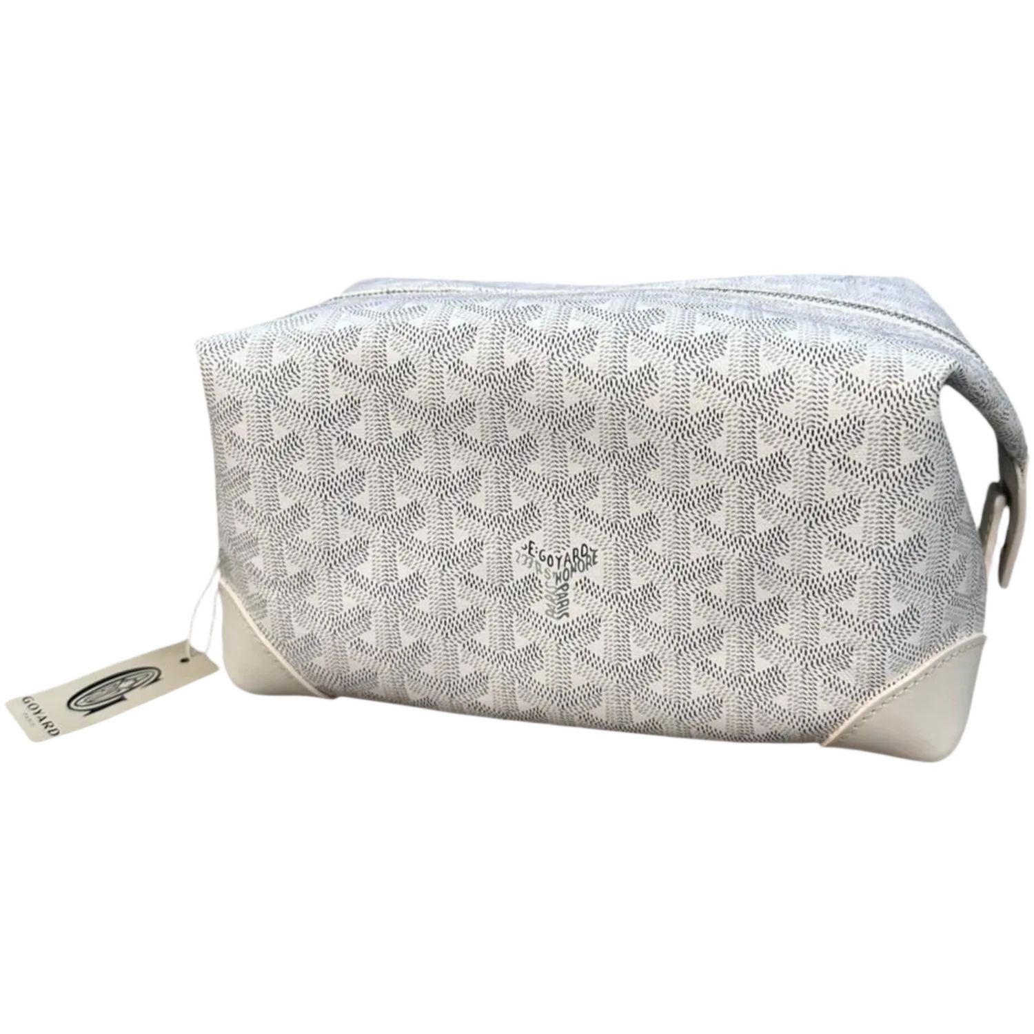 Goyard Boeing 25 Toiletry Bag White